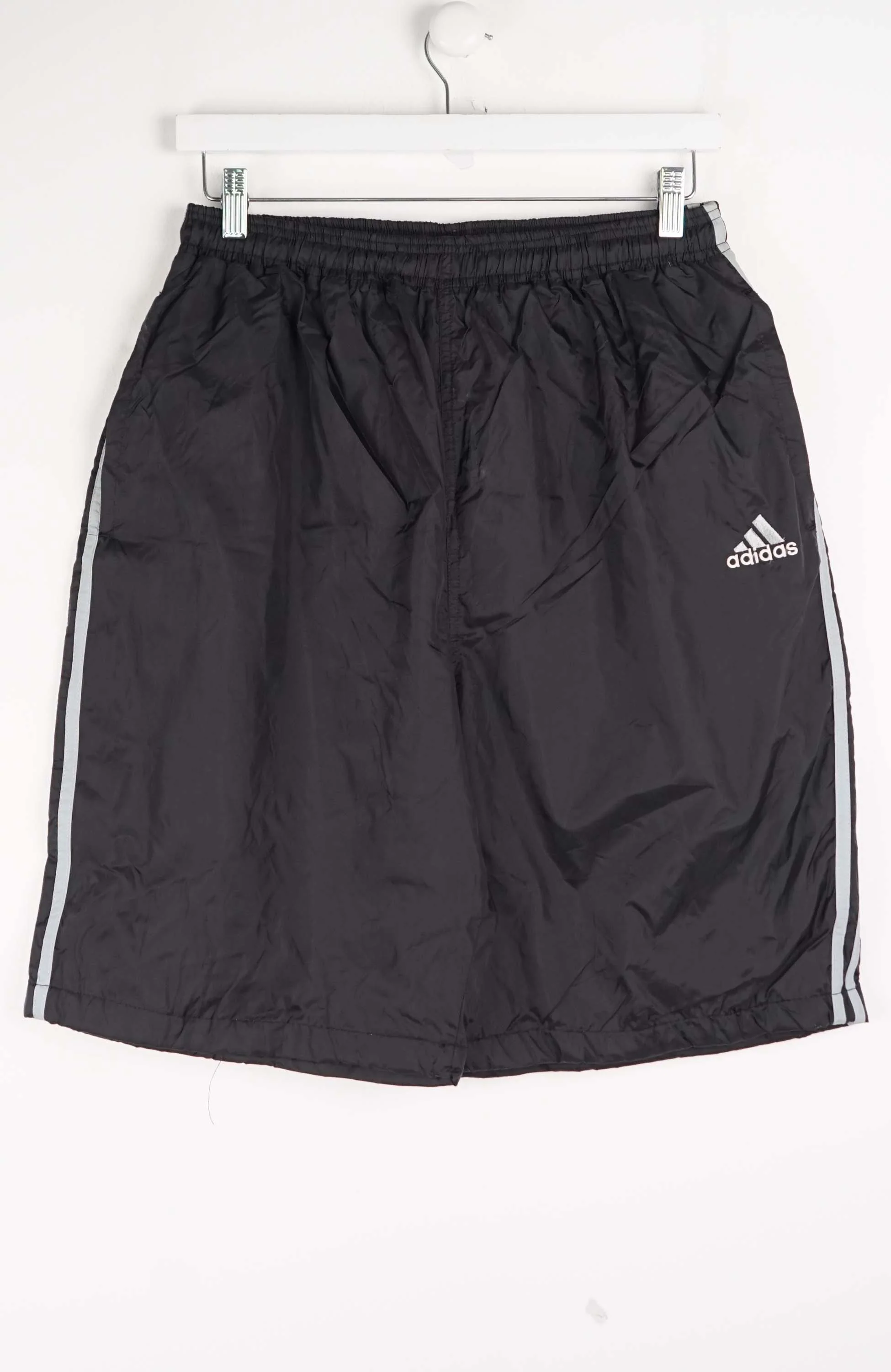 VINTAGE ADIDAS TRACK PANT SHORTS (XS)