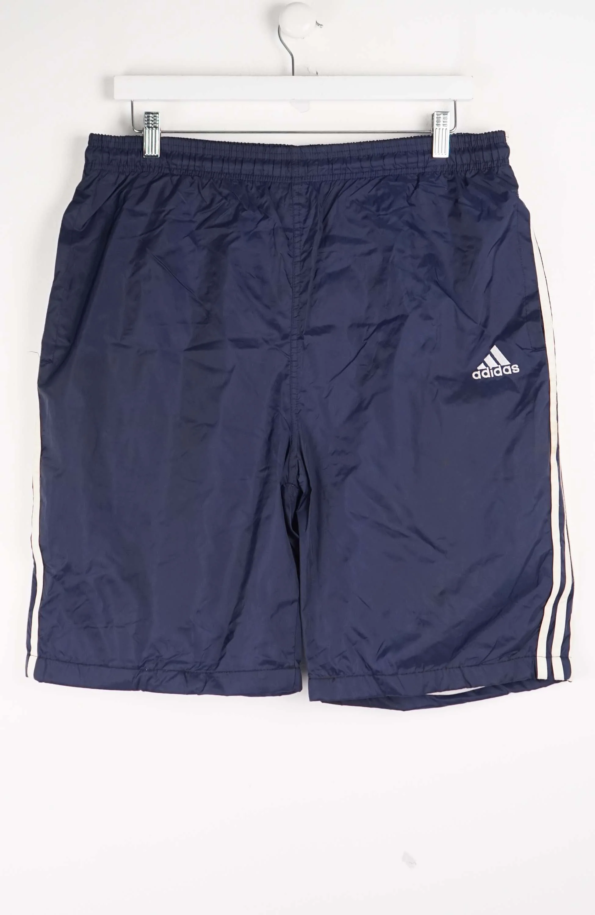 VINTAGE ADIDAS TRACK PANT SHORTS (M)