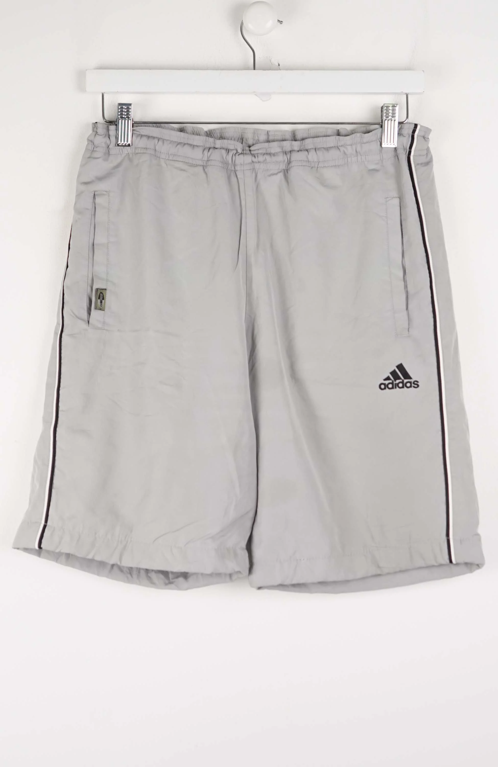 VINTAGE ADIDAS TRACK PANT SHORTS (M)