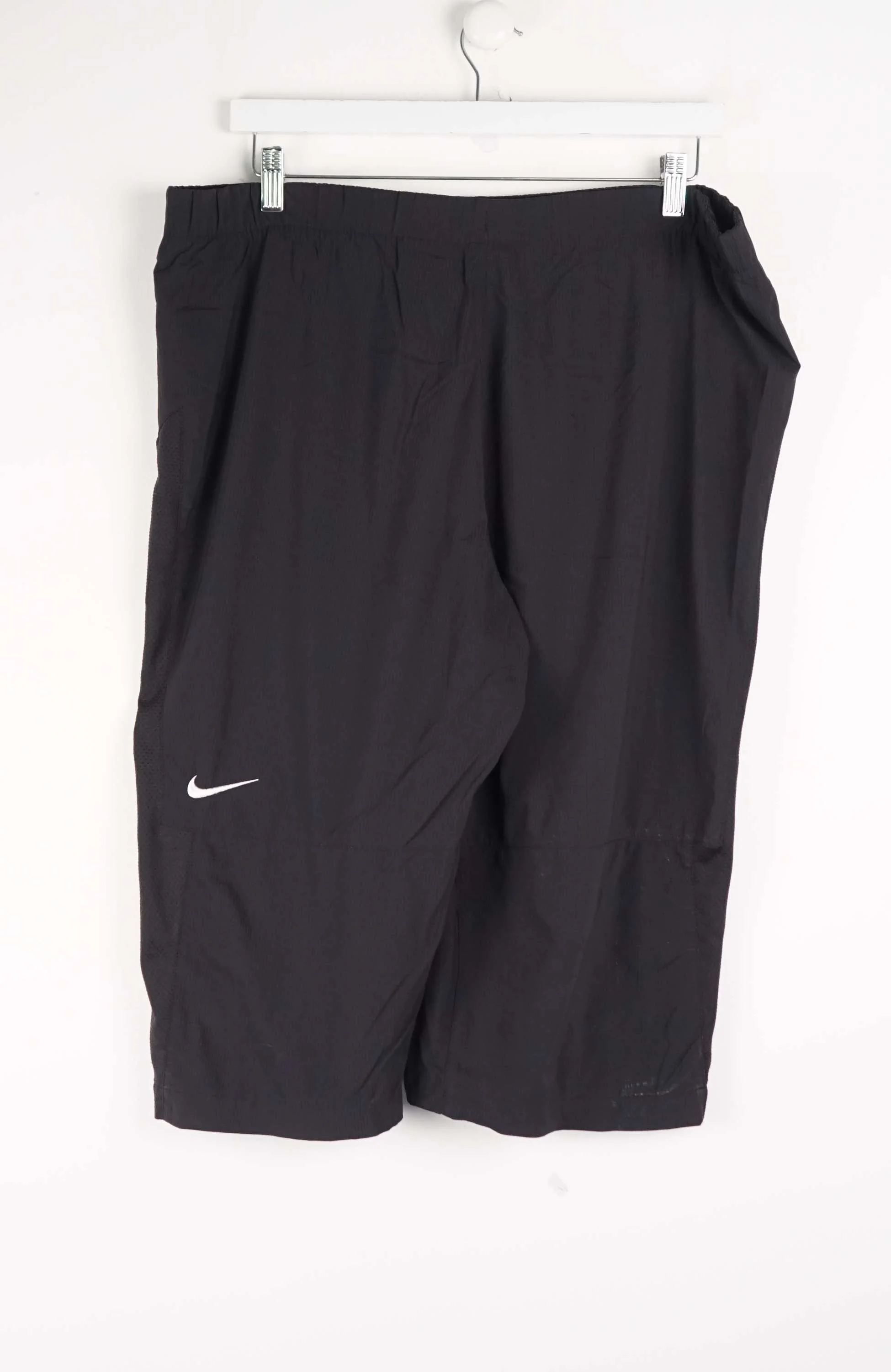 VINTAGE NIKE TRACK PANT SHORTS (XL) - Image 2
