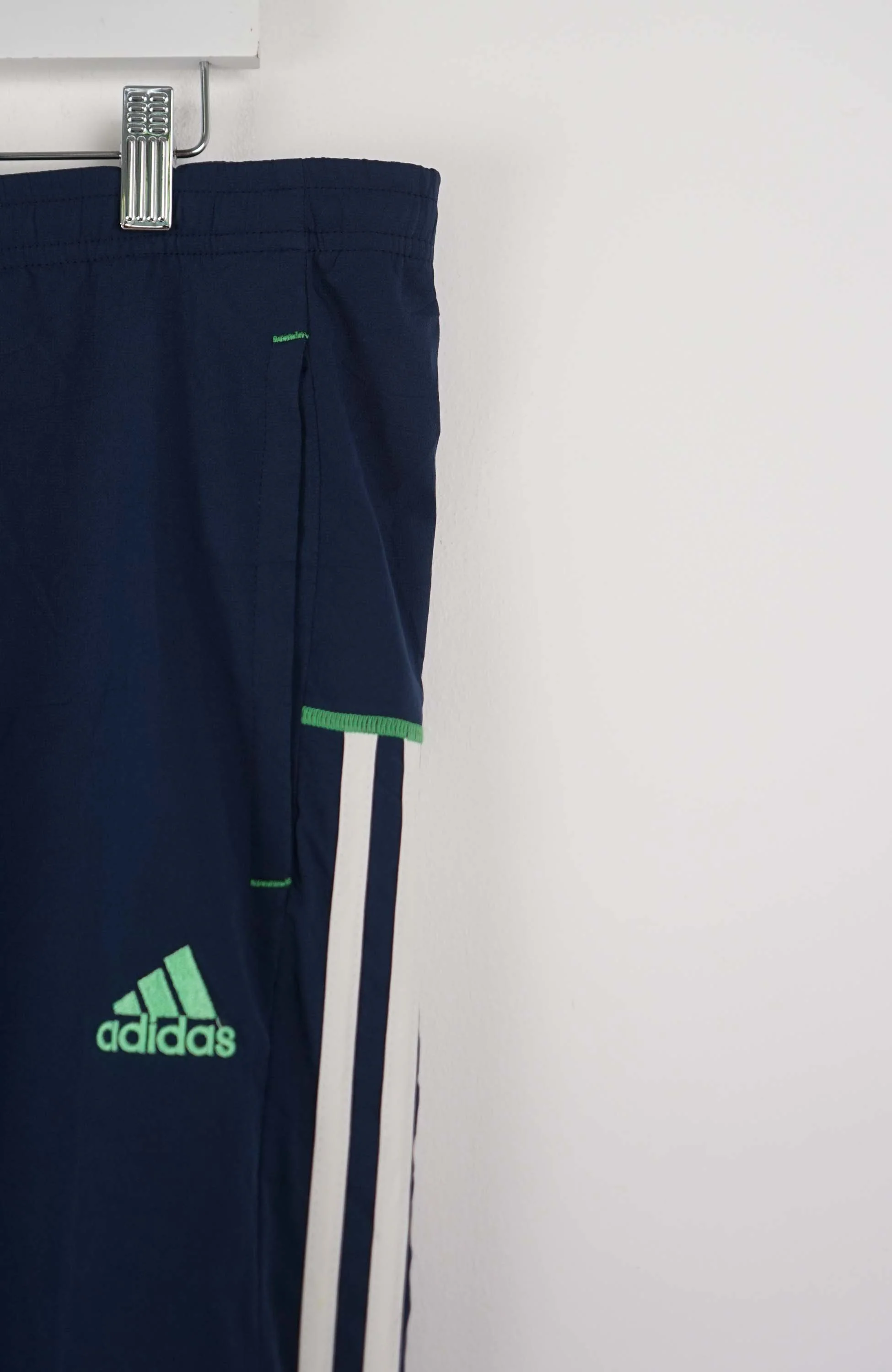 VINTAGE ADIDAS TRACK PANTS (XXL) - Image 2