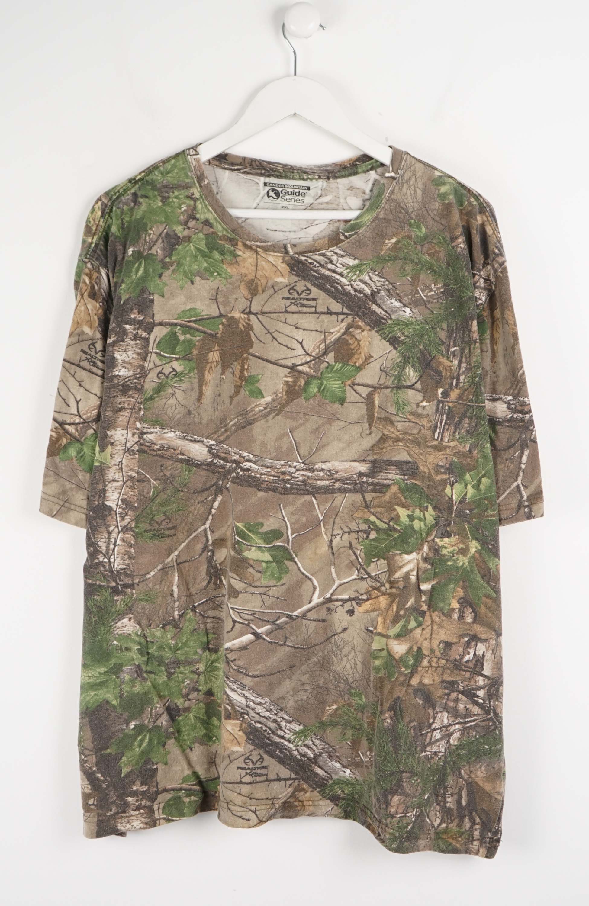 VINTAGE MOUNTAIN GUIDE SERIES REAL TREE T-SHIRT (XXL)