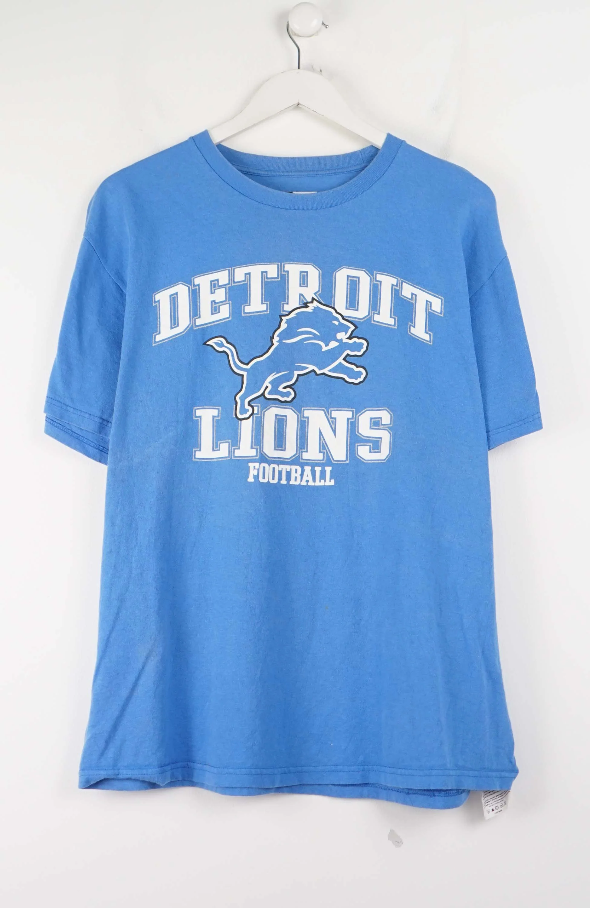 VINTAGE NFL DETROIT LIONS FOOBALL TEAM T-SHIRT (M)