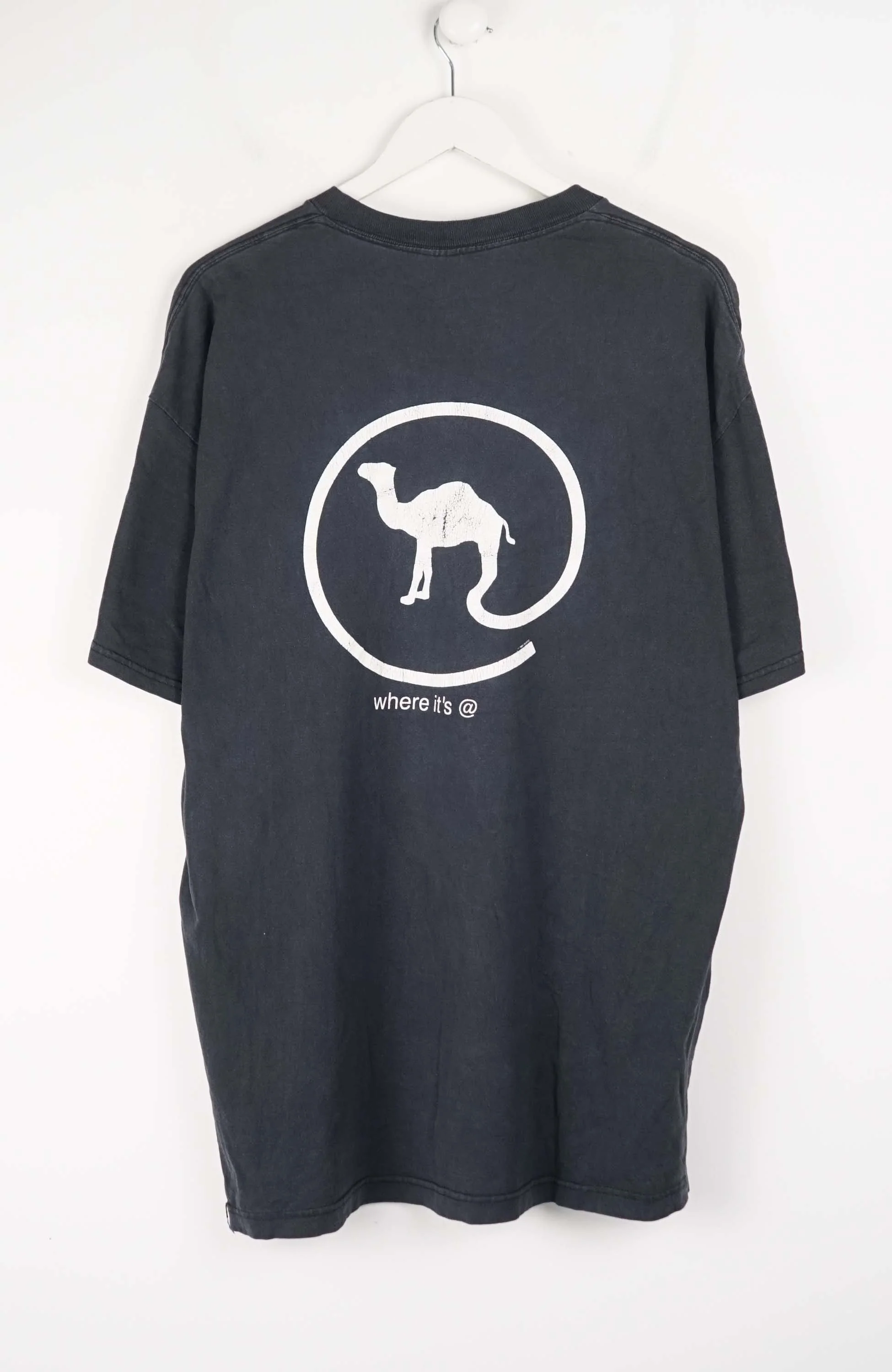 VINTAGE CAMEL WHERE IT'S @ T-SHIRT (XL) - Image 2