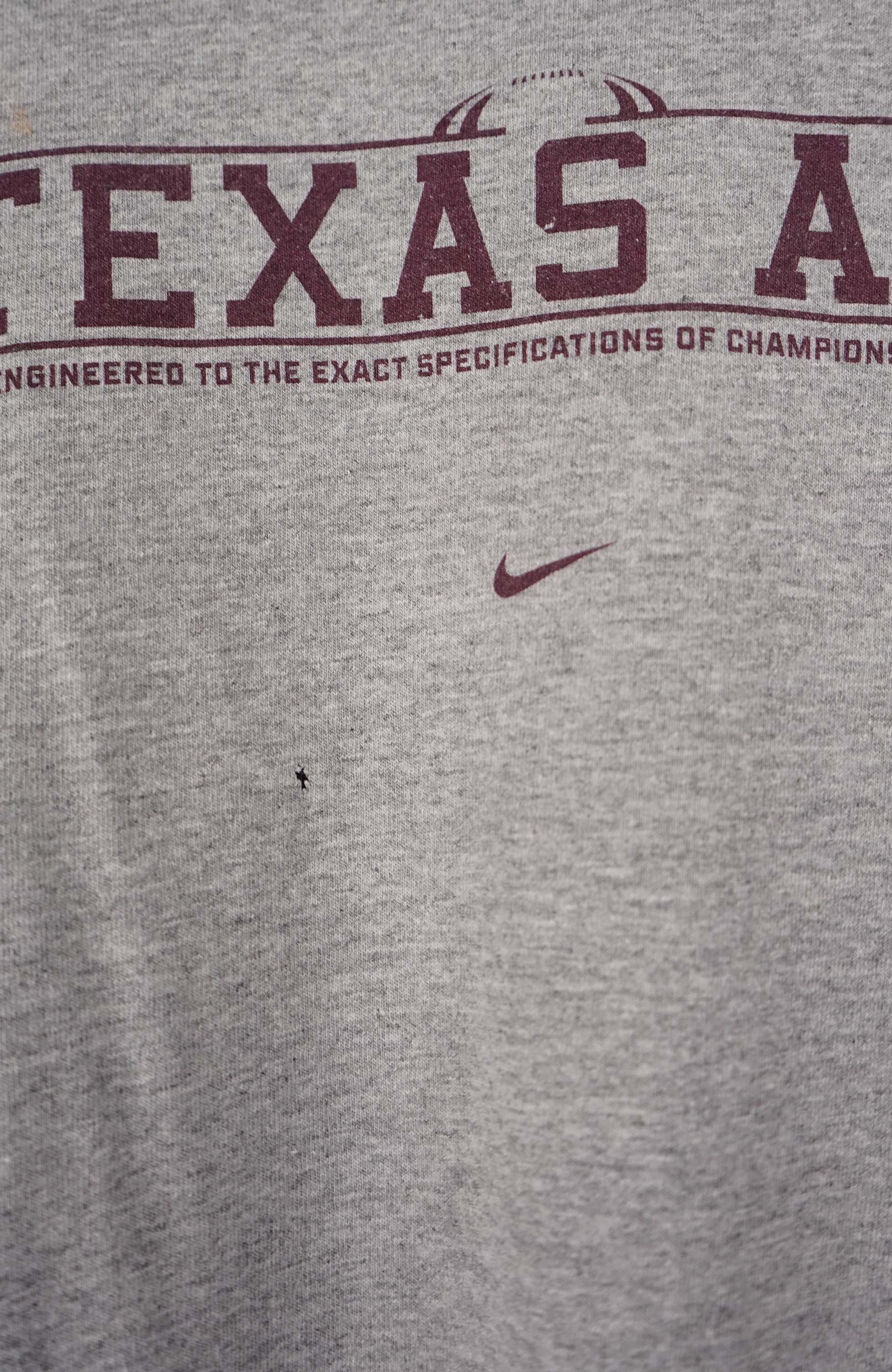 VINTAGE NIKE TEXAS A&M T-SHIRT (XL) - Image 2