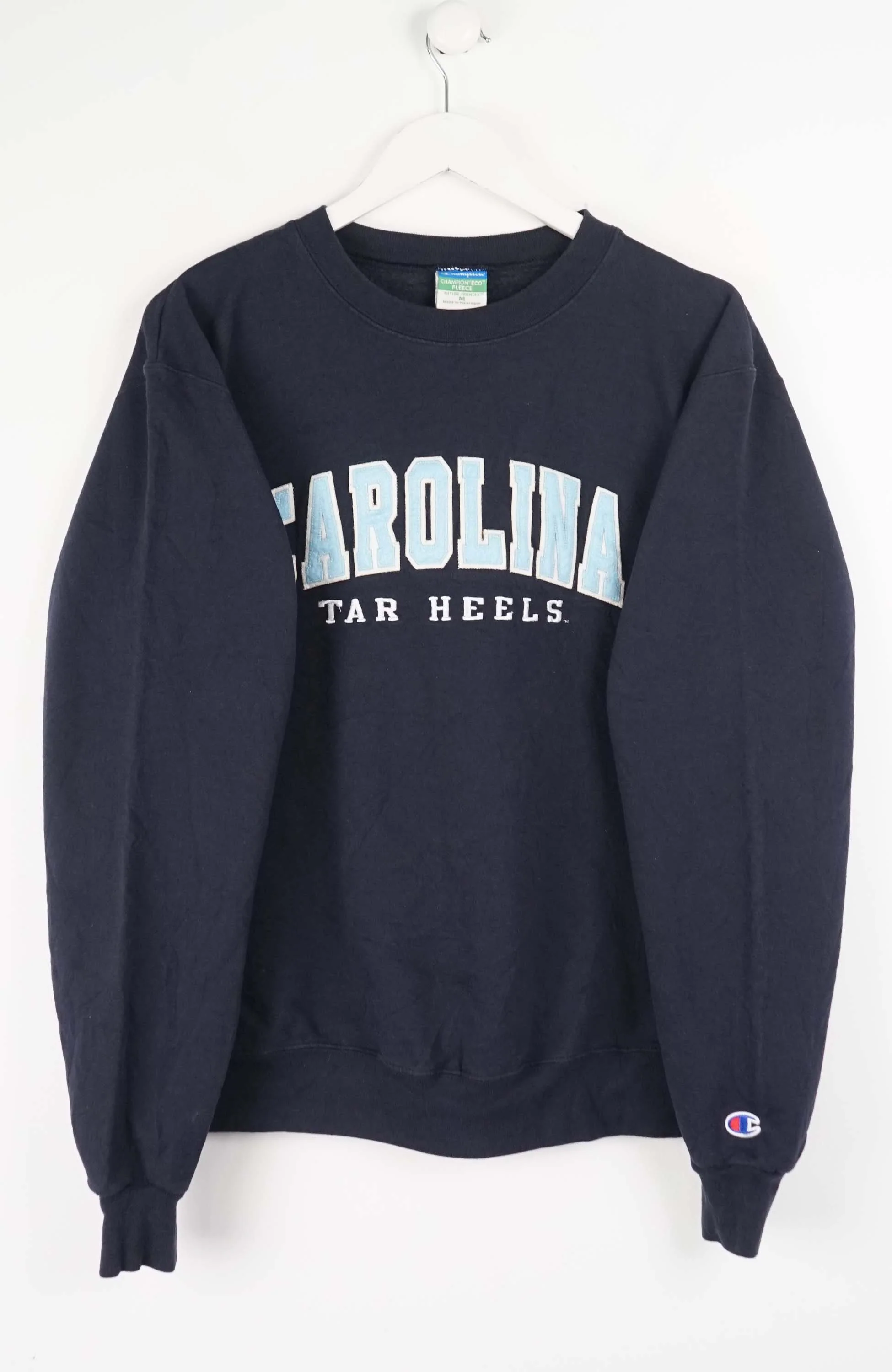 VINTAGE CHAMPION CAROLINA TAR HEELS SWEATER (M)