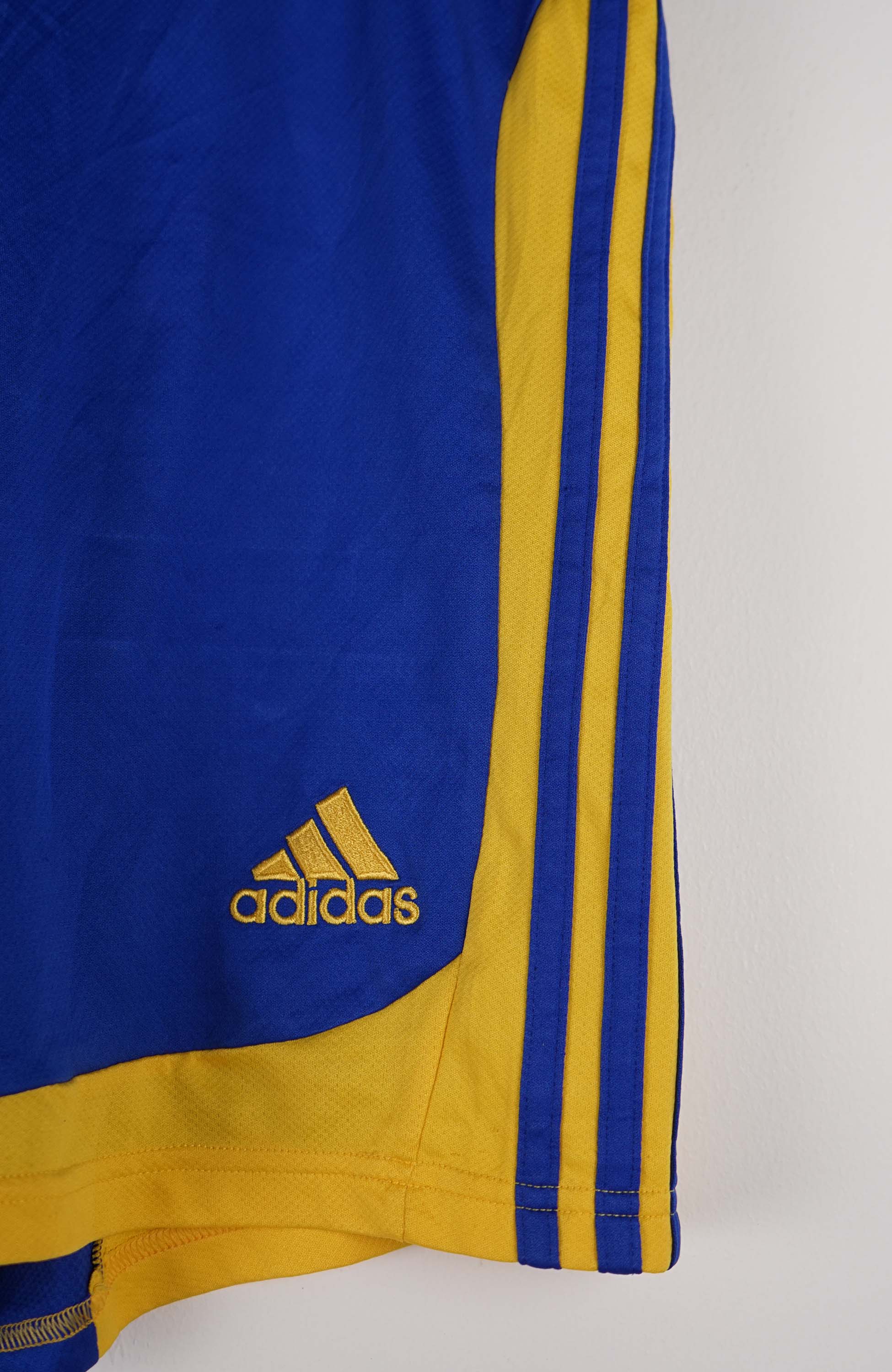 VINTAGE ADIDAS JERSEY SHORTS W31 - Image 2
