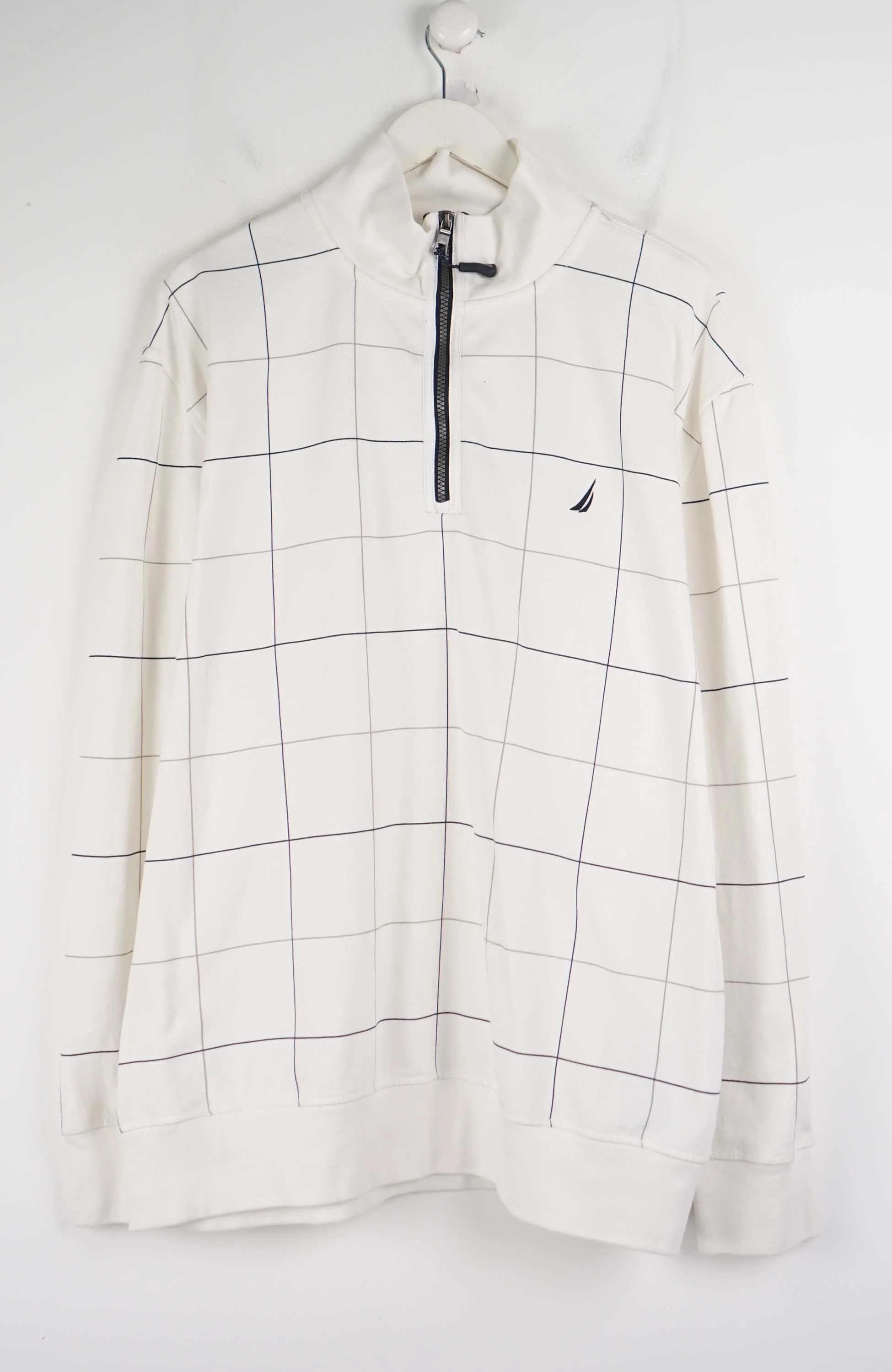 VINTAGE NAUTICA 1/4 ZIP SWEATER (XXL)
