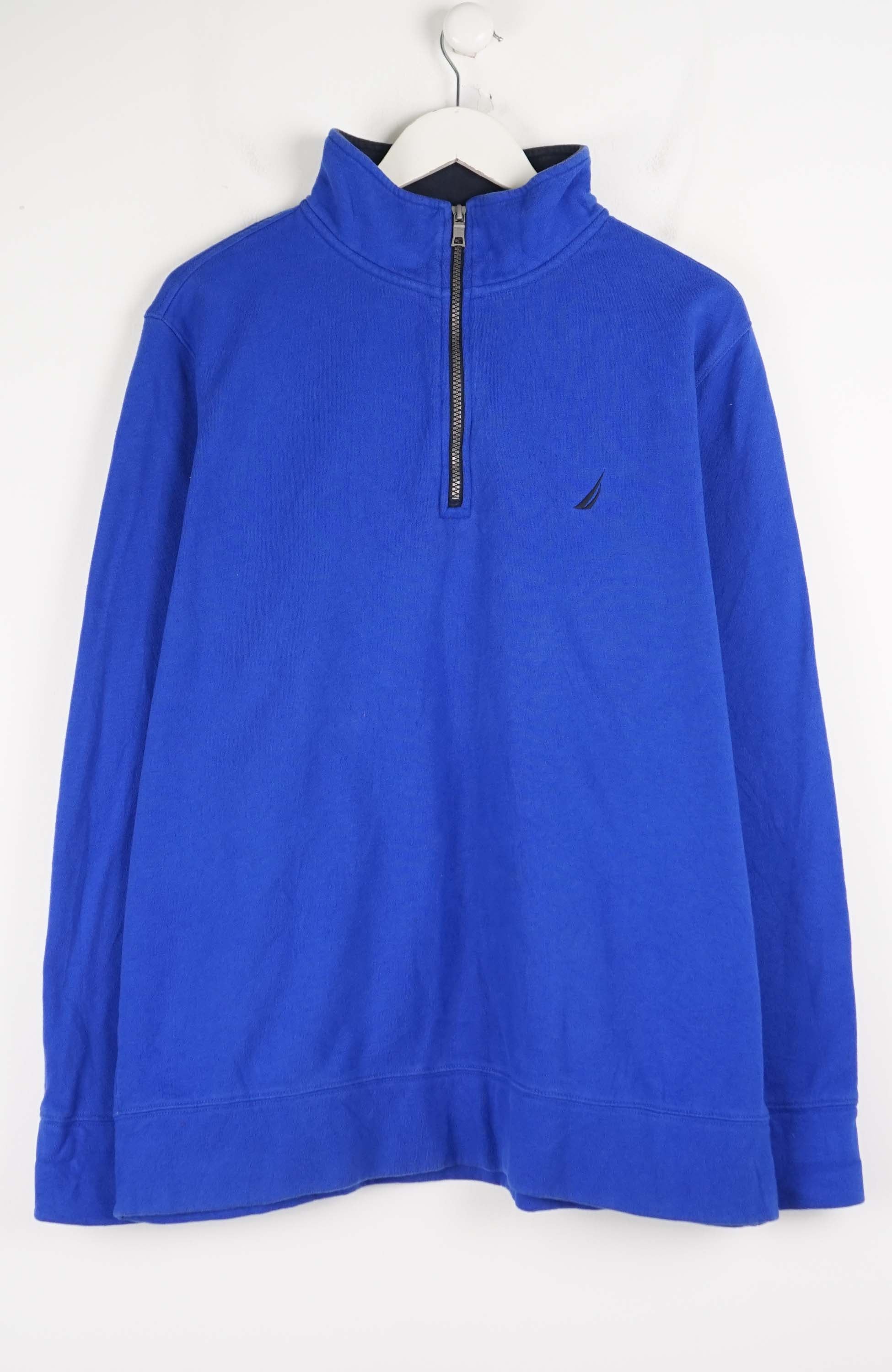 VINTAGE NAUTICA 1/4 ZIP SWEATER (XL)