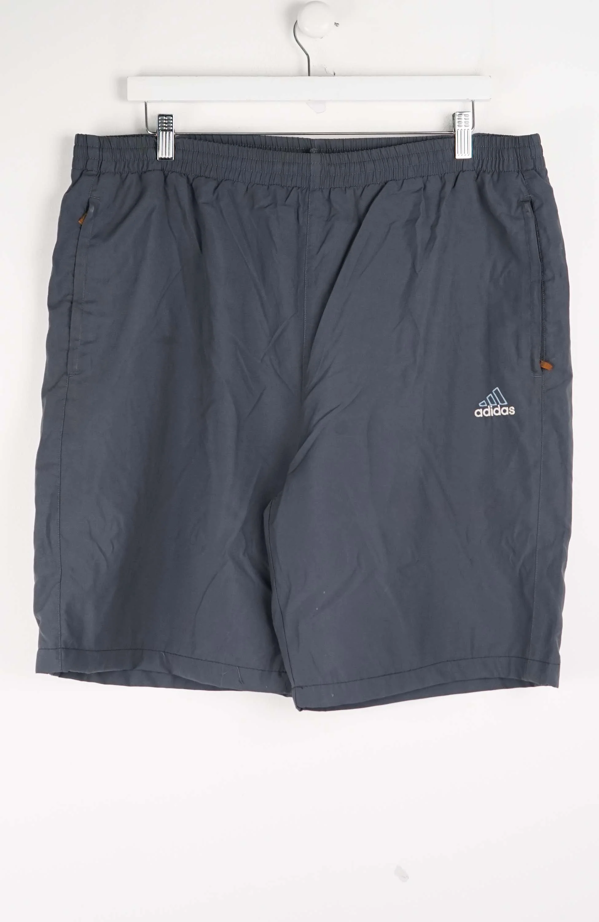 VINTAGE ADIDAS TRACK PANT SHORTS (XL)