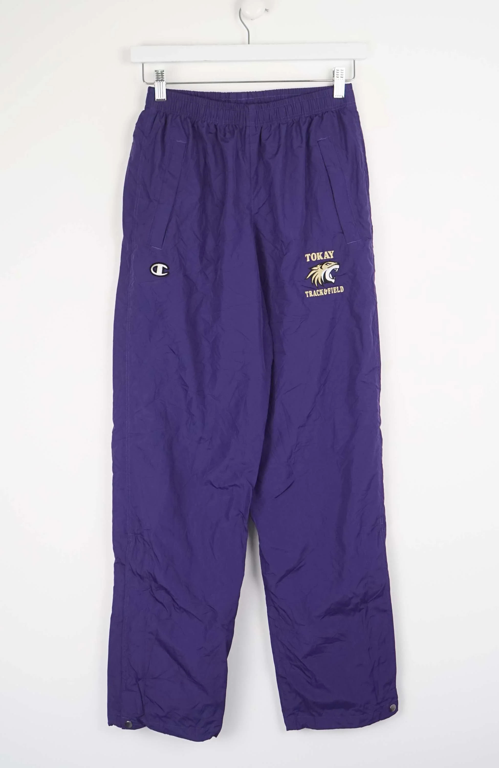 VINTAGE CHAMPION TRACK PANTS (S)