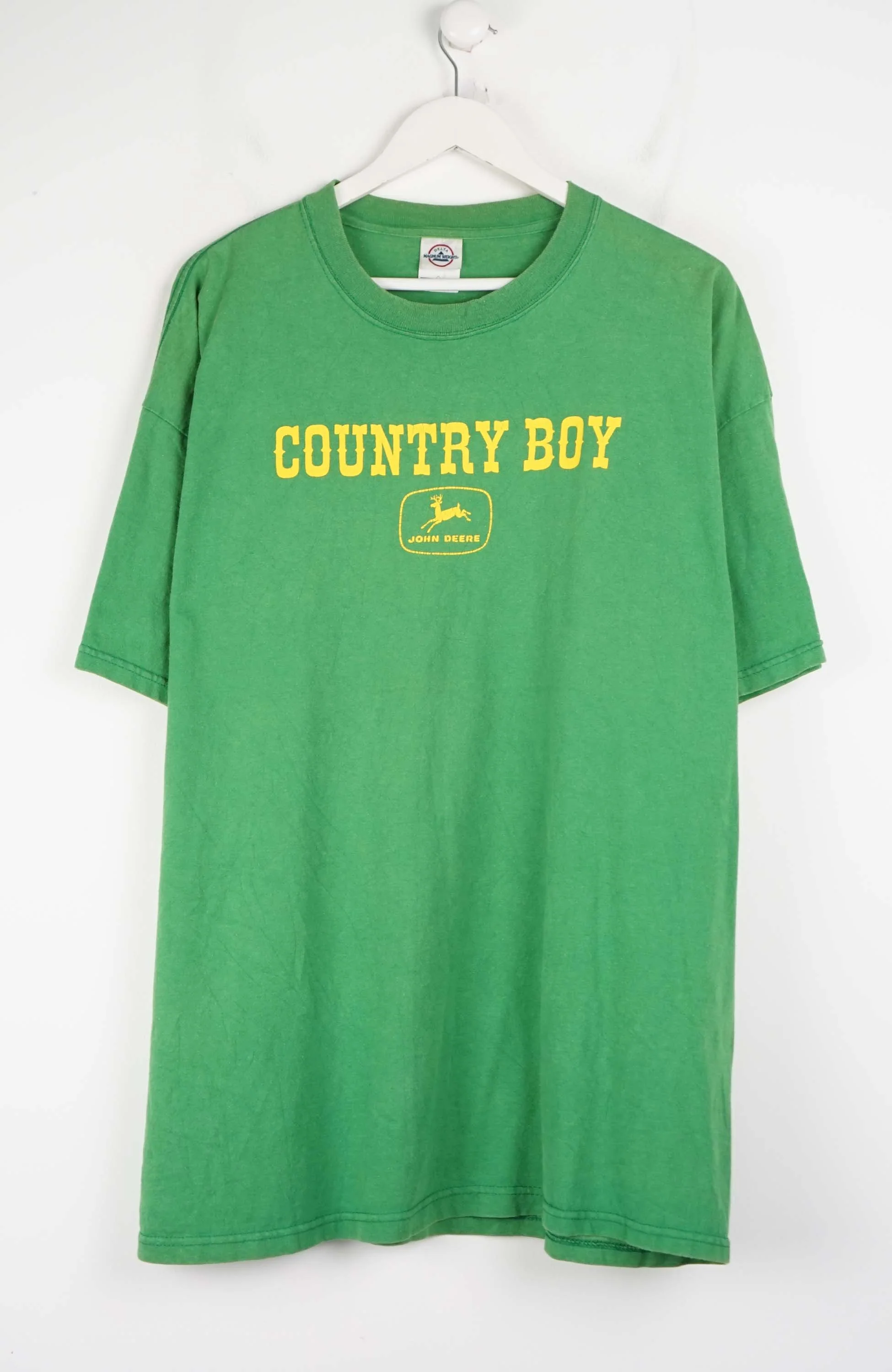 VINTAGE COUNTRY BOY JOHN DEERE T-SHIRT (XL)