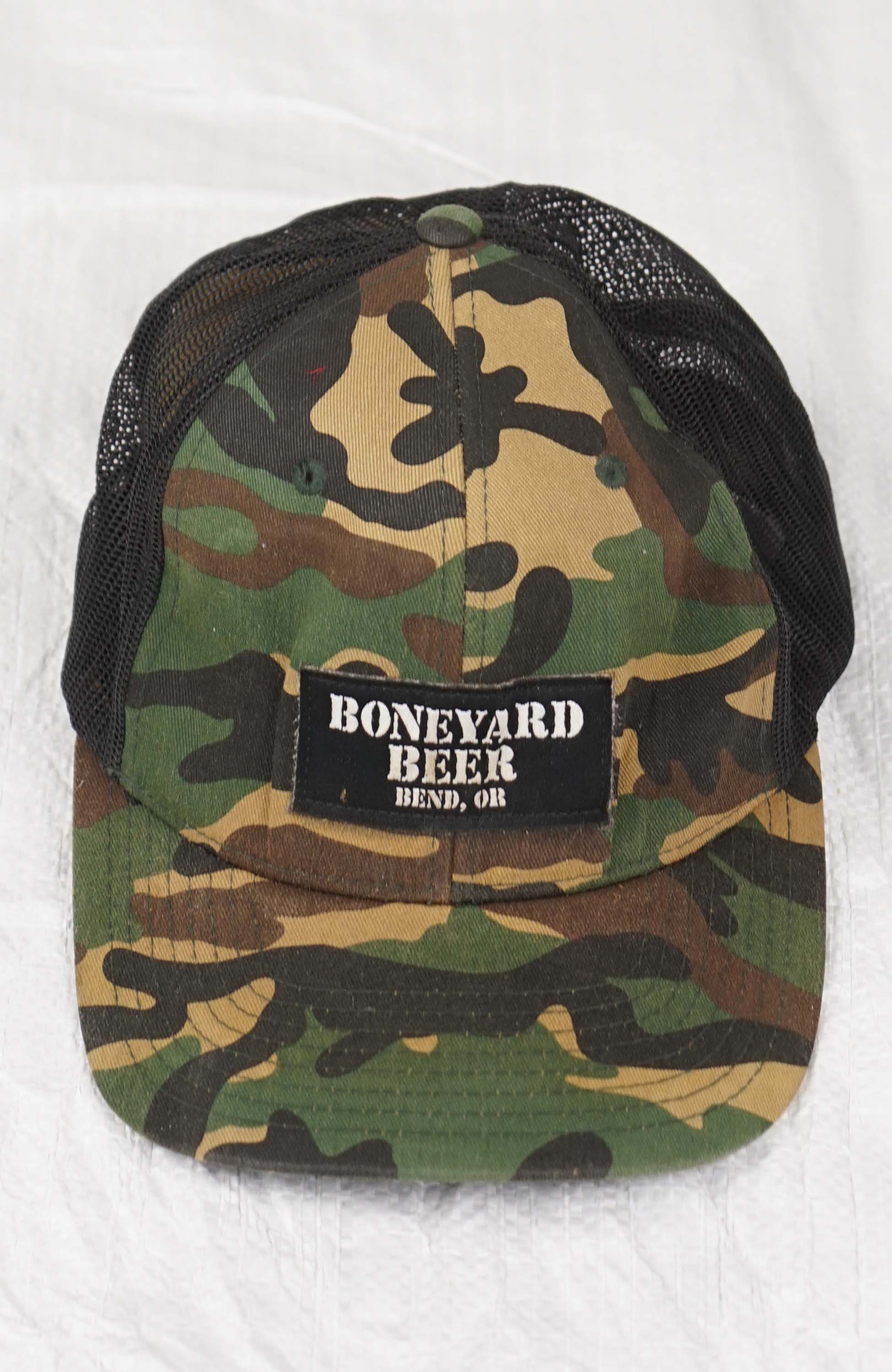 VINTAGE BONEYARD BEER BEND,OR REAL TREE HAT