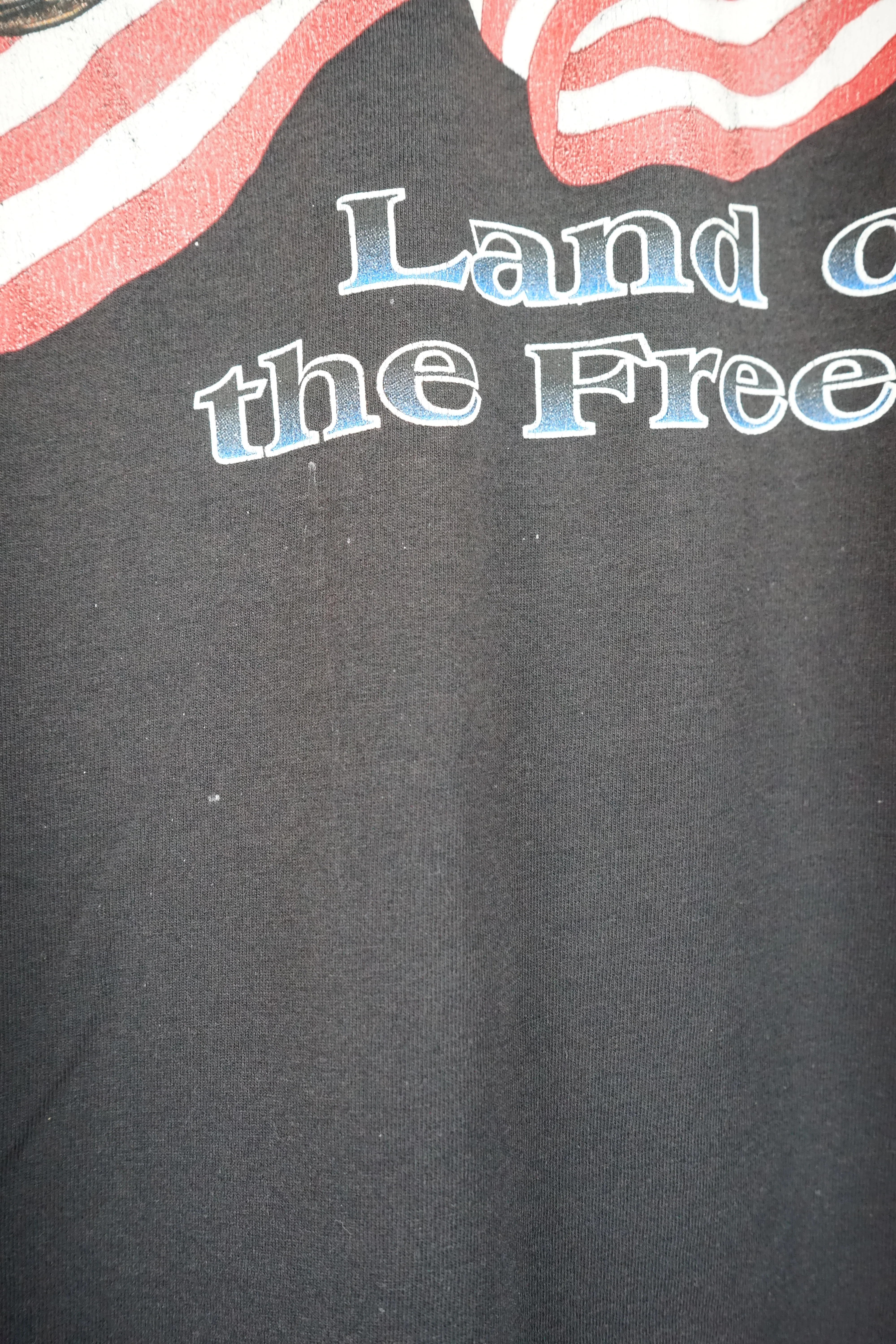 VINTAGE AMERICA LAND OF THE FREE T-SHIRT (XL) - Image 2