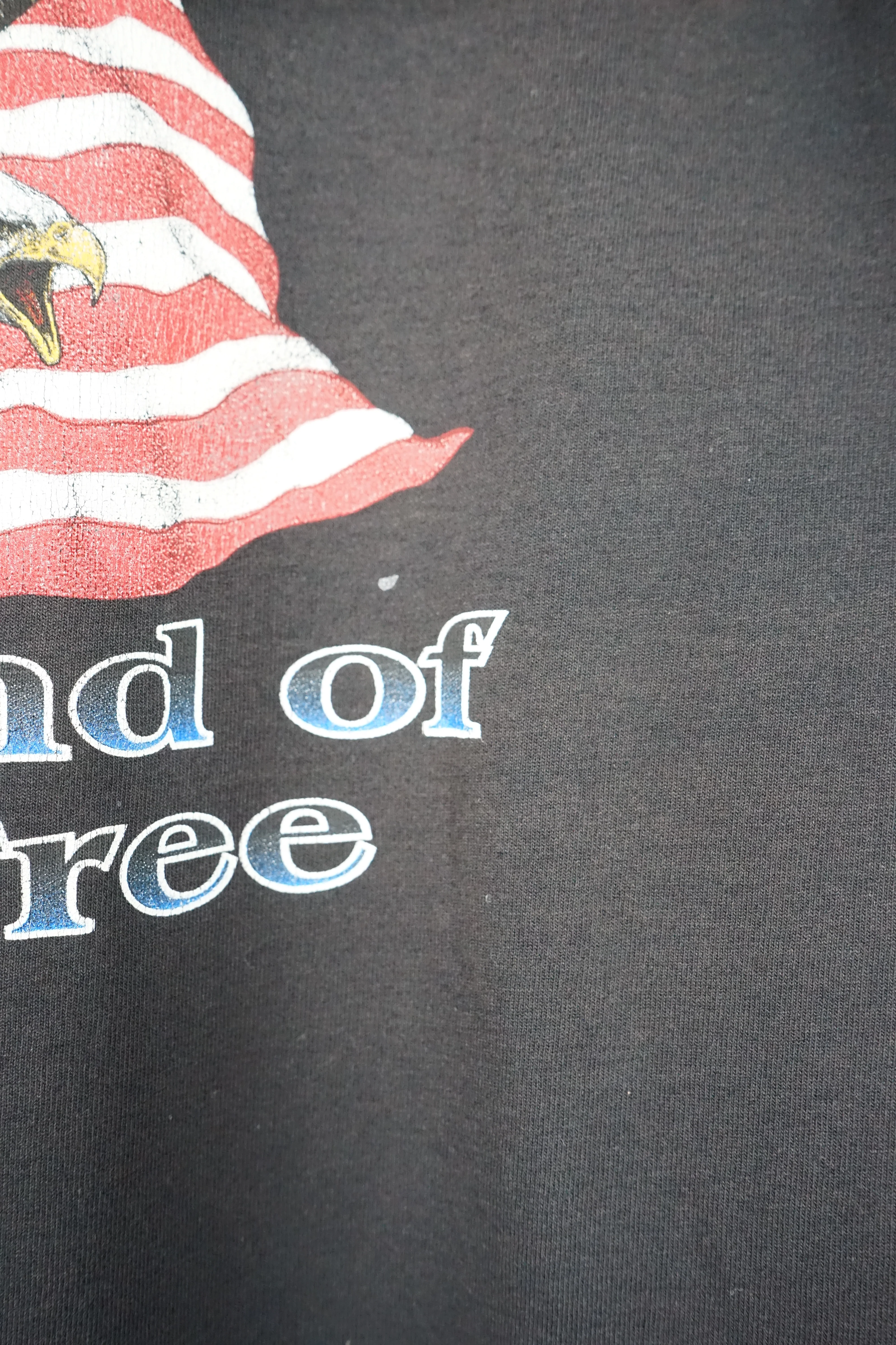 VINTAGE AMERICA LAND OF THE FREE T-SHIRT (XL) - Image 3