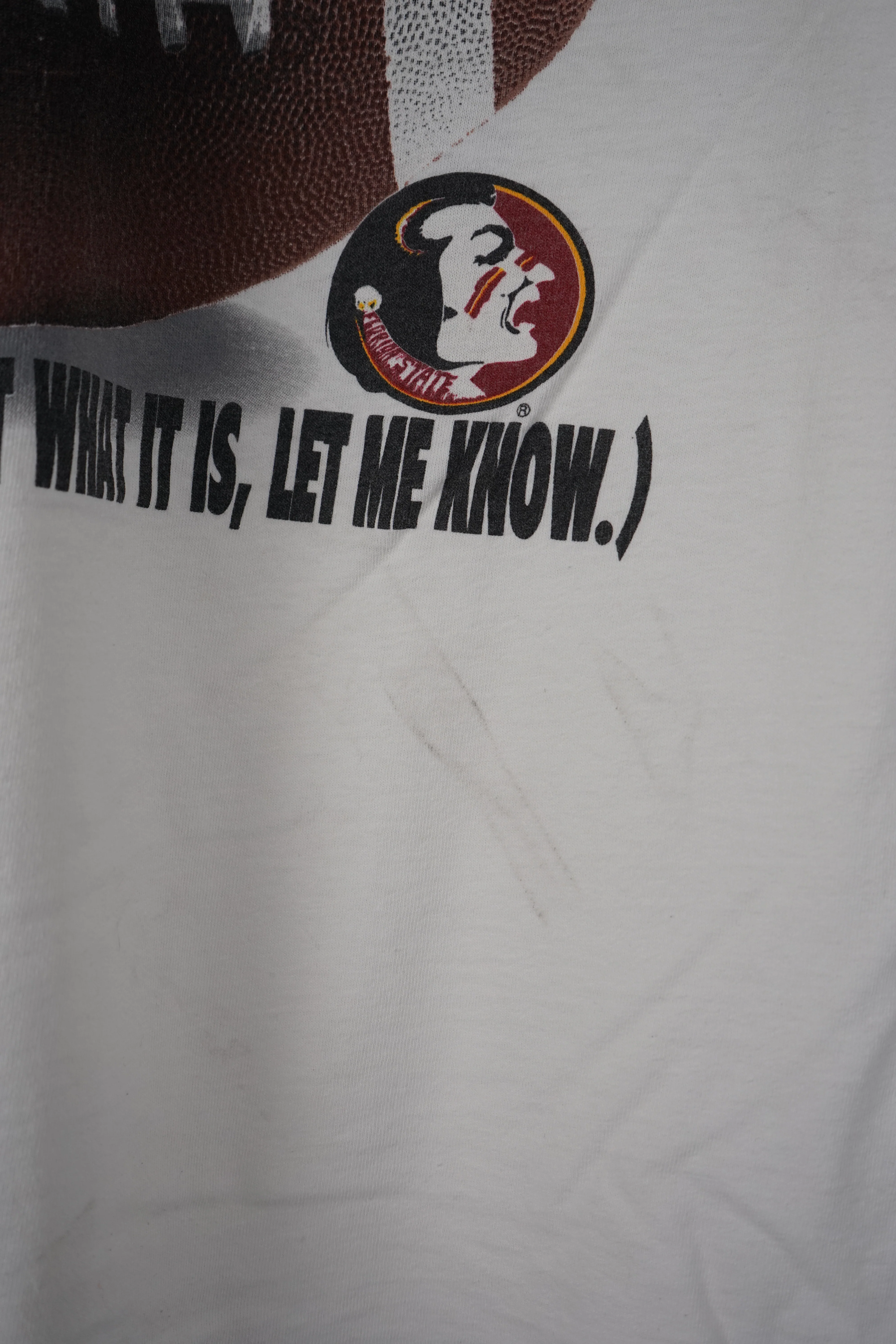 VINTAGE FLORIDA STATE SEMINOLES T-SHIRT (M) - Image 3