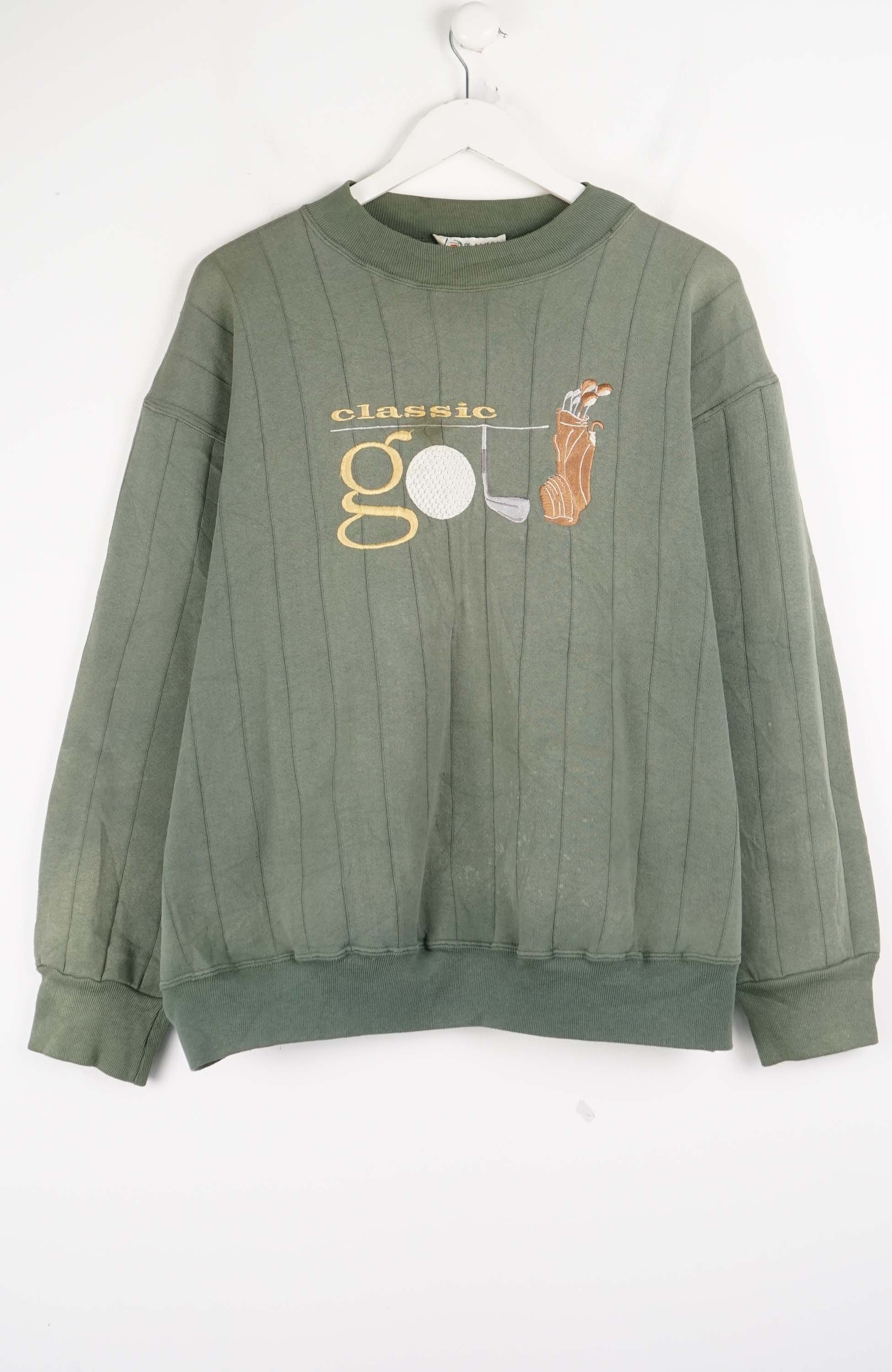 VINTAGE GOLF CLASSIC SWEATER (M)