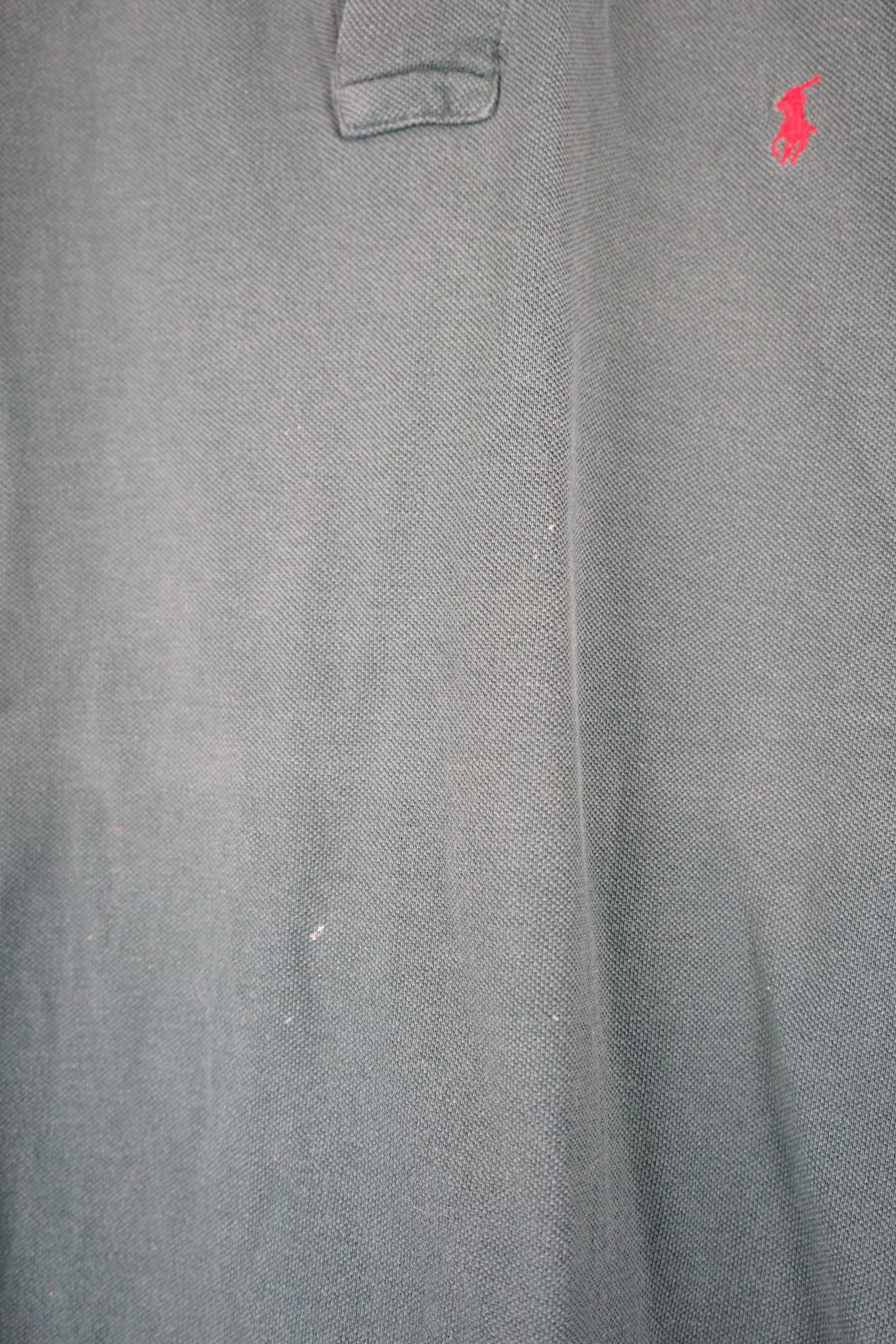 VINTAGE POLO RALPH LAUREN POLO SHIRT (L) - Image 3