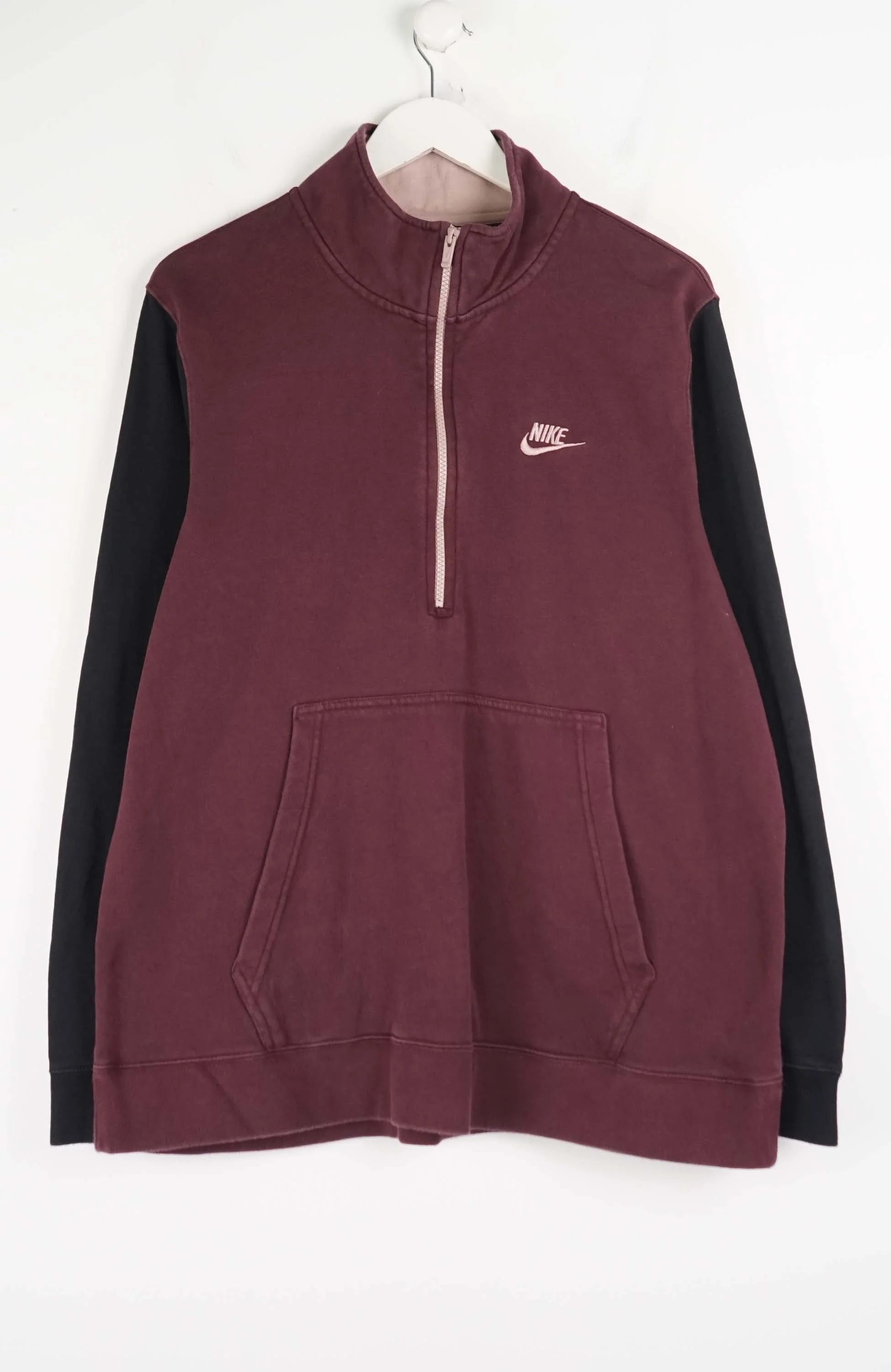 VINTAGE NIKE 1/4 ZIP SWEATER (XL)