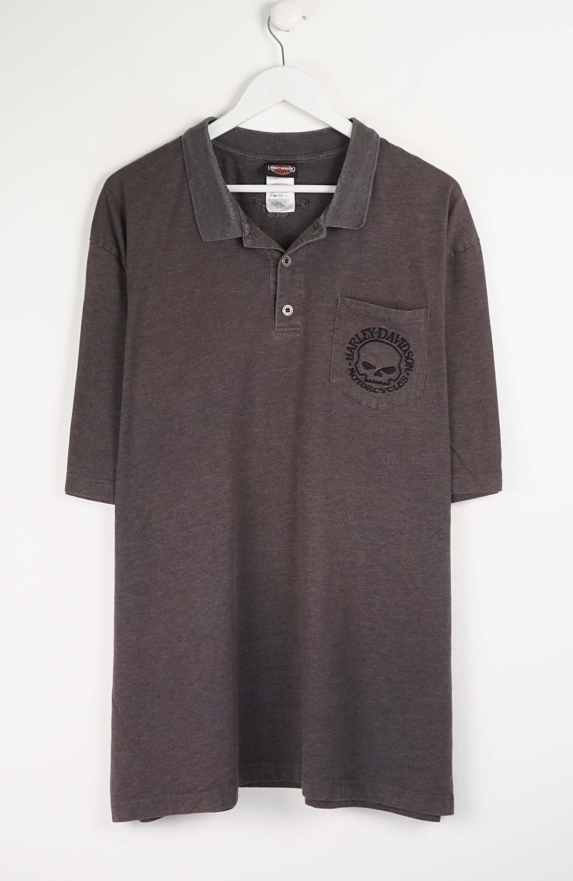 VINTAGE HARLEY DAVIDSON POLO SHIRT (XXL)