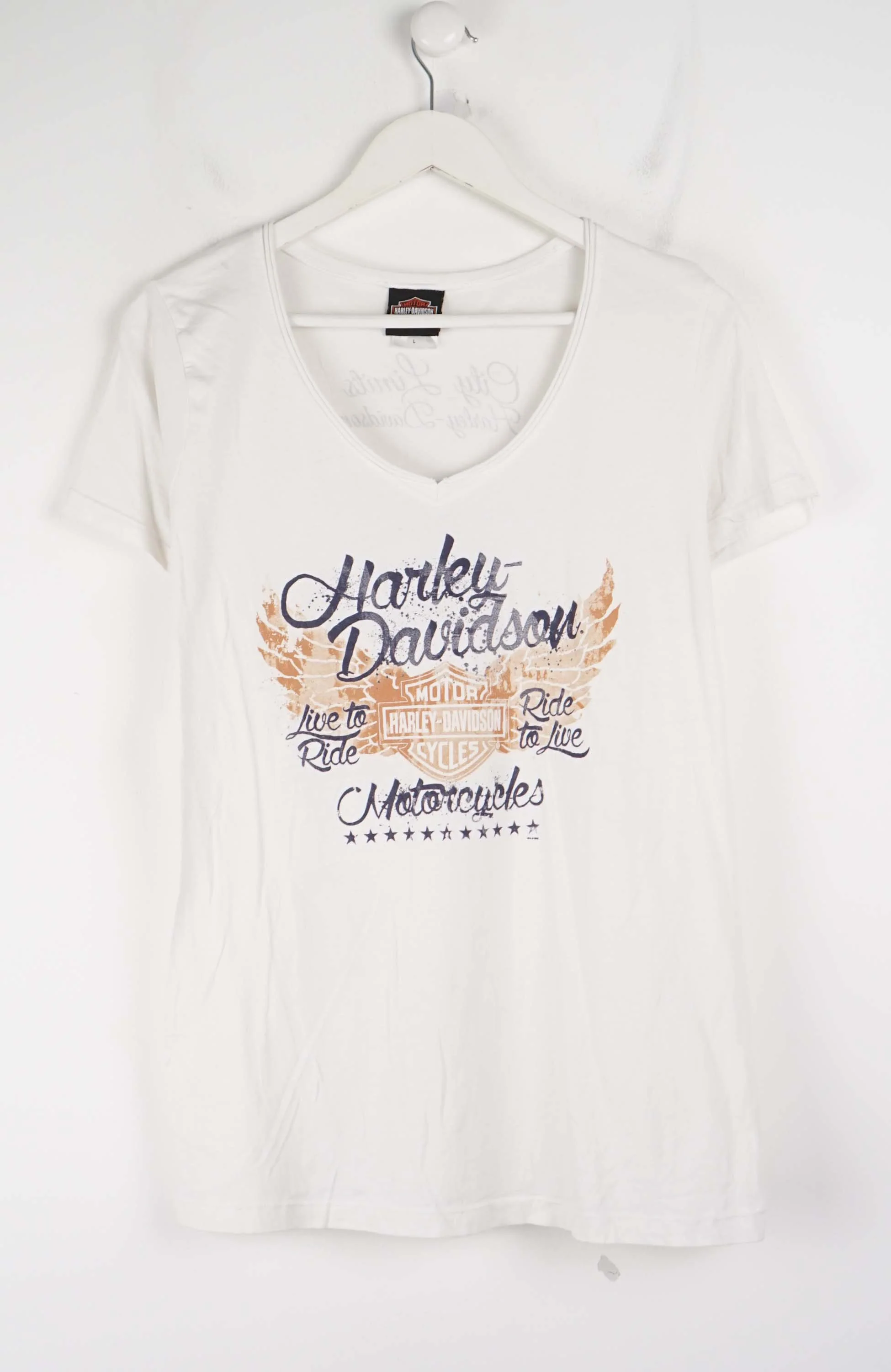 VINTAGE HARLEY DAVIDSON T-SHIRT (S) WOMENS