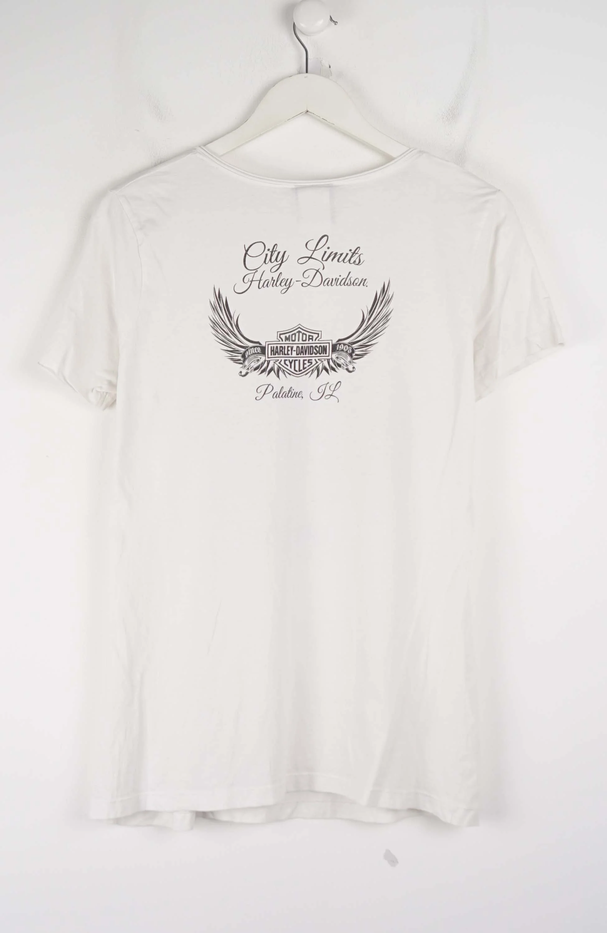 VINTAGE HARLEY DAVIDSON T-SHIRT (S) WOMENS - Image 2