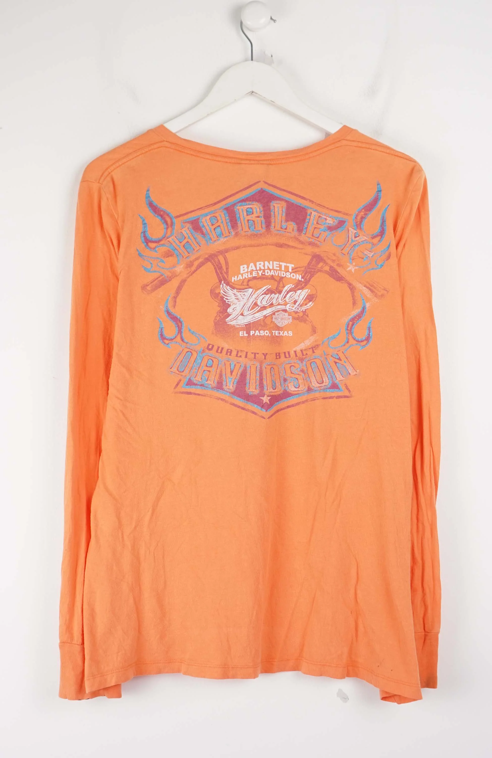 VINTAGE HARLEY DAVIDSON T-SHIRT (M) WOMENS - Image 2