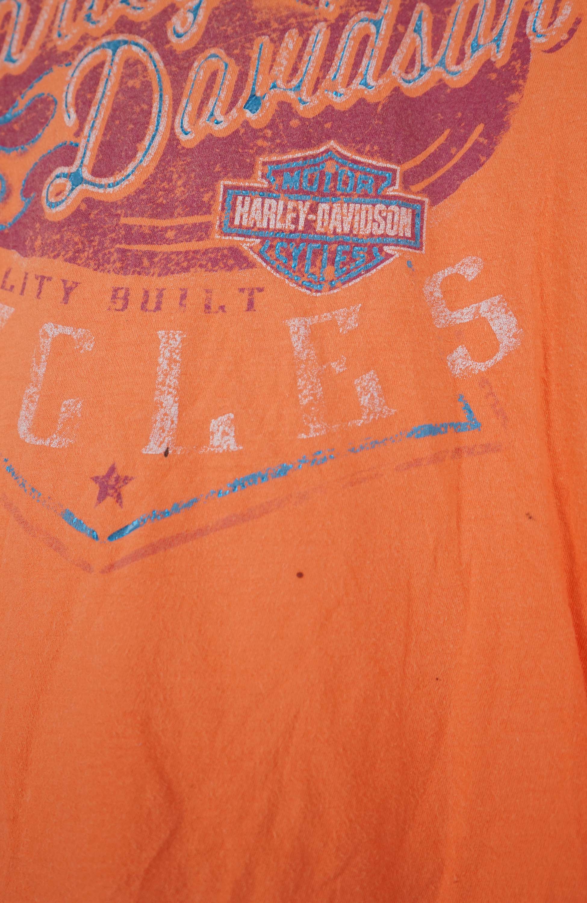 VINTAGE HARLEY DAVIDSON T-SHIRT (M) WOMENS - Image 3