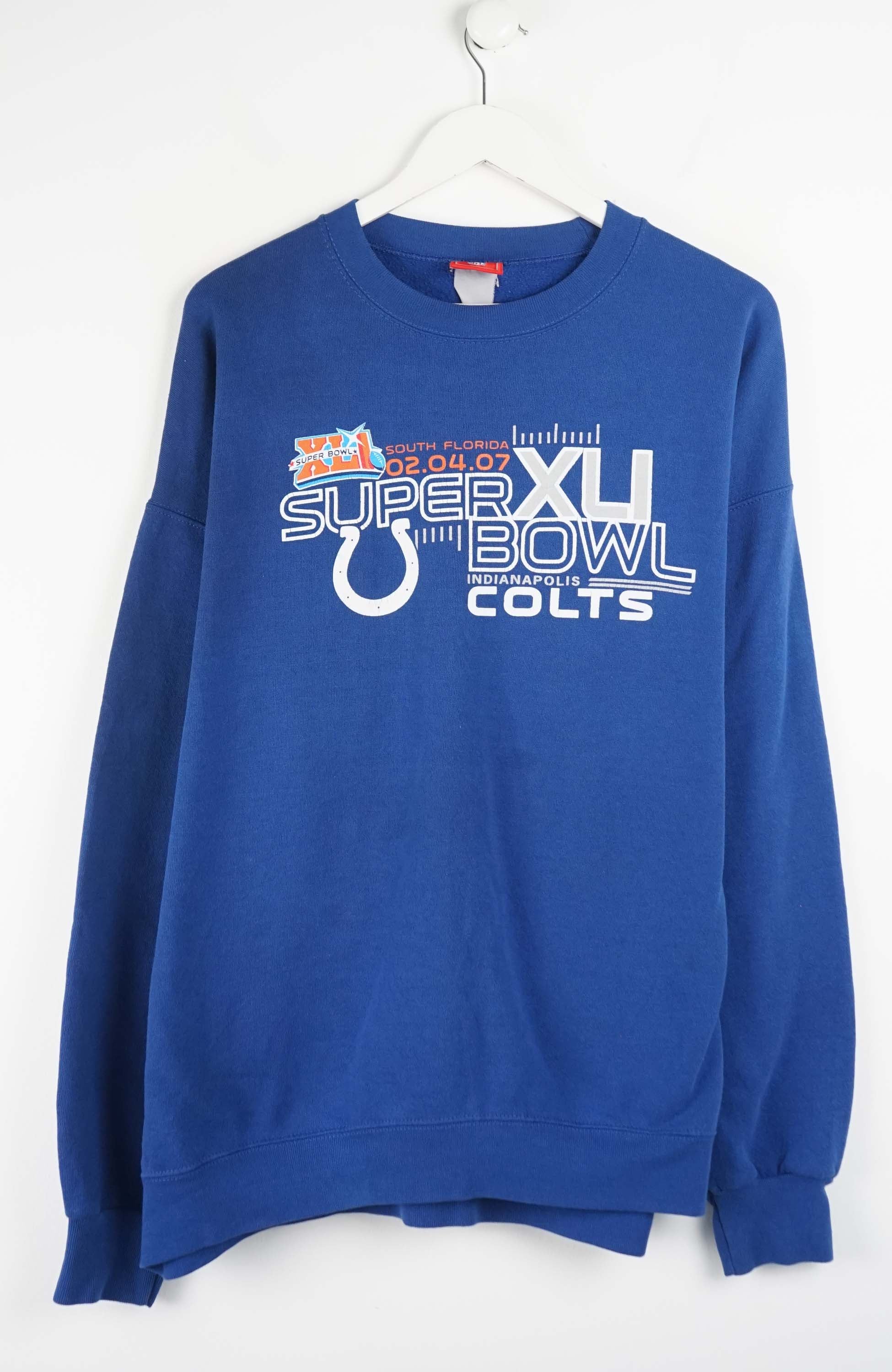 VINTAGE INDIANAPOLIS COLTS SUPERBOWL SWEATER (XL)