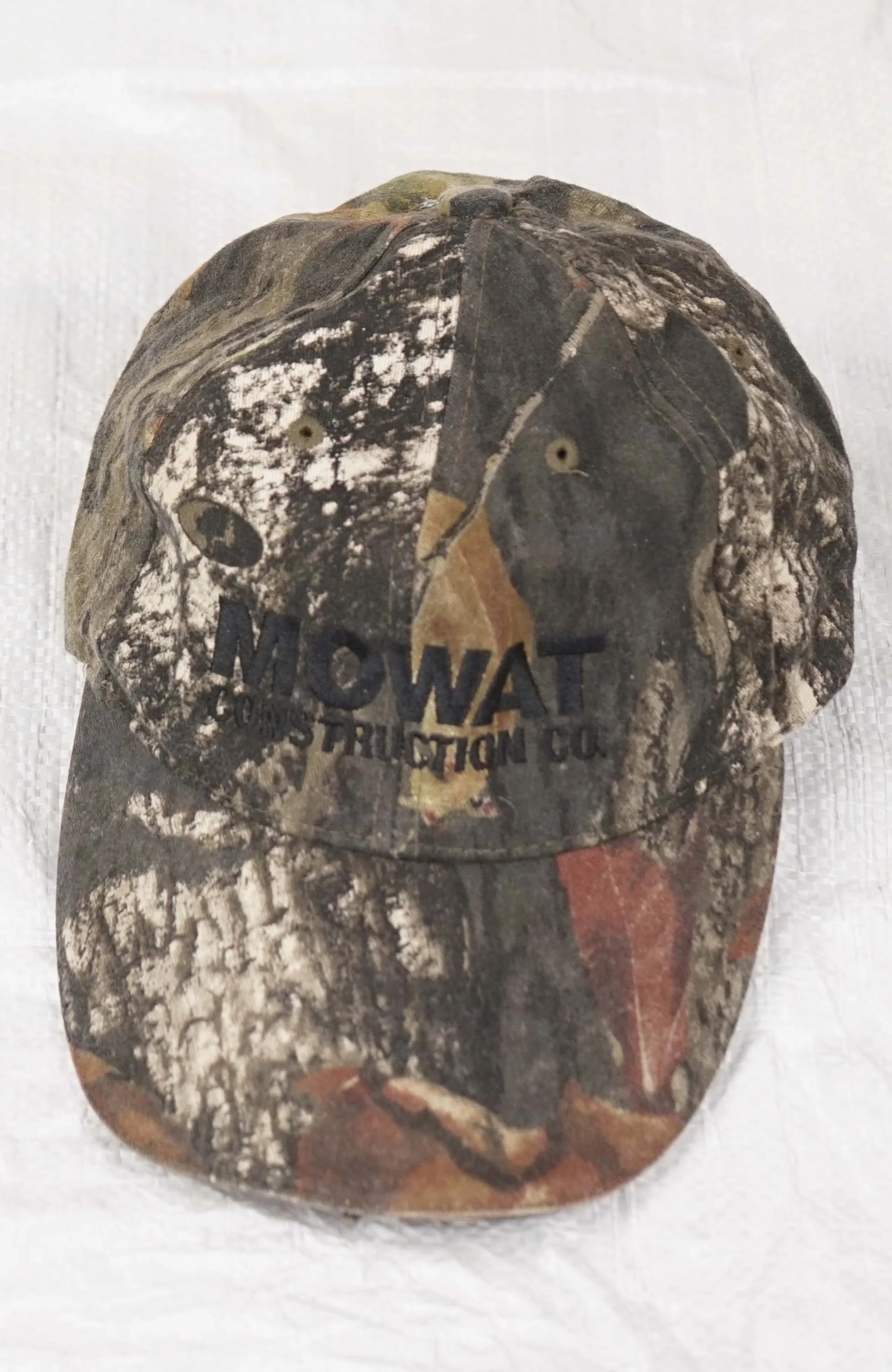VINTAGE MOWAT CONSTRUCTION CO. REAL TREE HAT