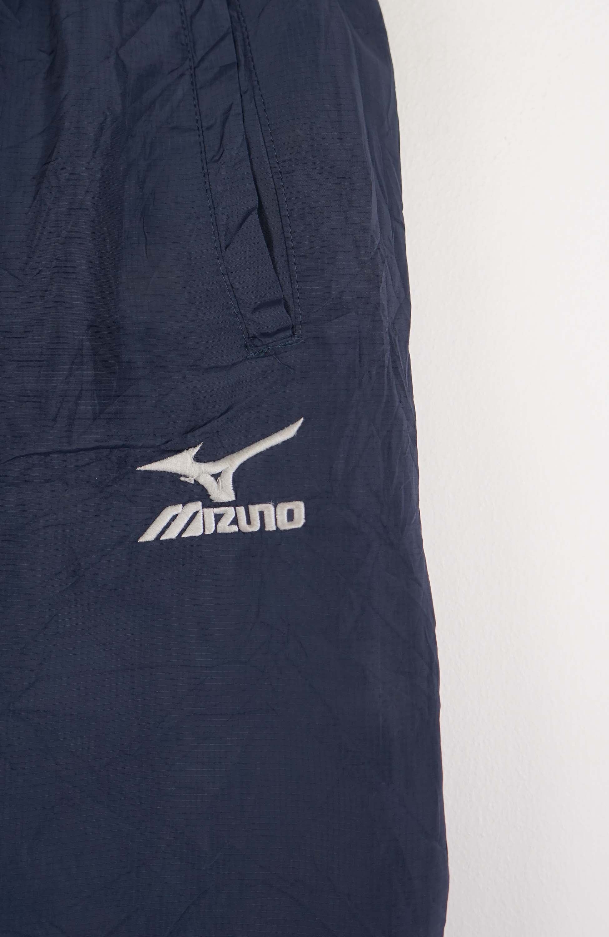 VINTAGE MIZUNO TRACK PANT SHORTS (XS) - Image 2