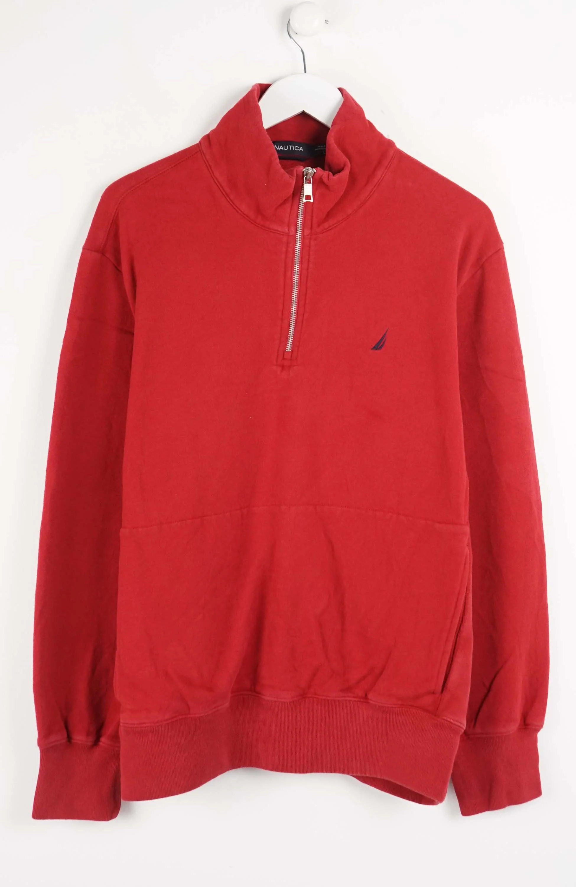 VINTAGE NAUTICA 1/4 ZIP SWEATER (L)