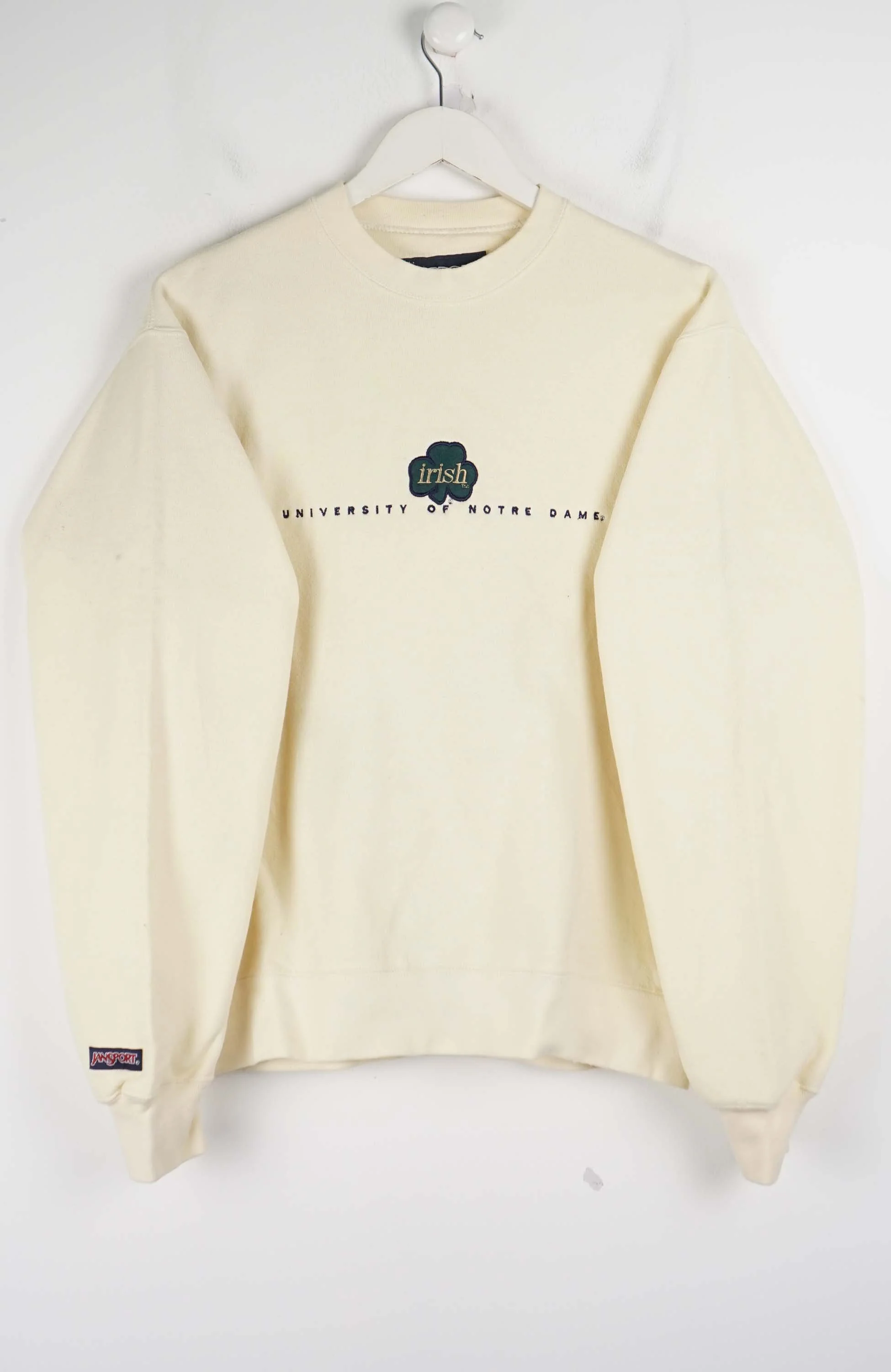 VINTAGE IRISH UNIVERSITY OF NOTRE DAME SWEATER (S)