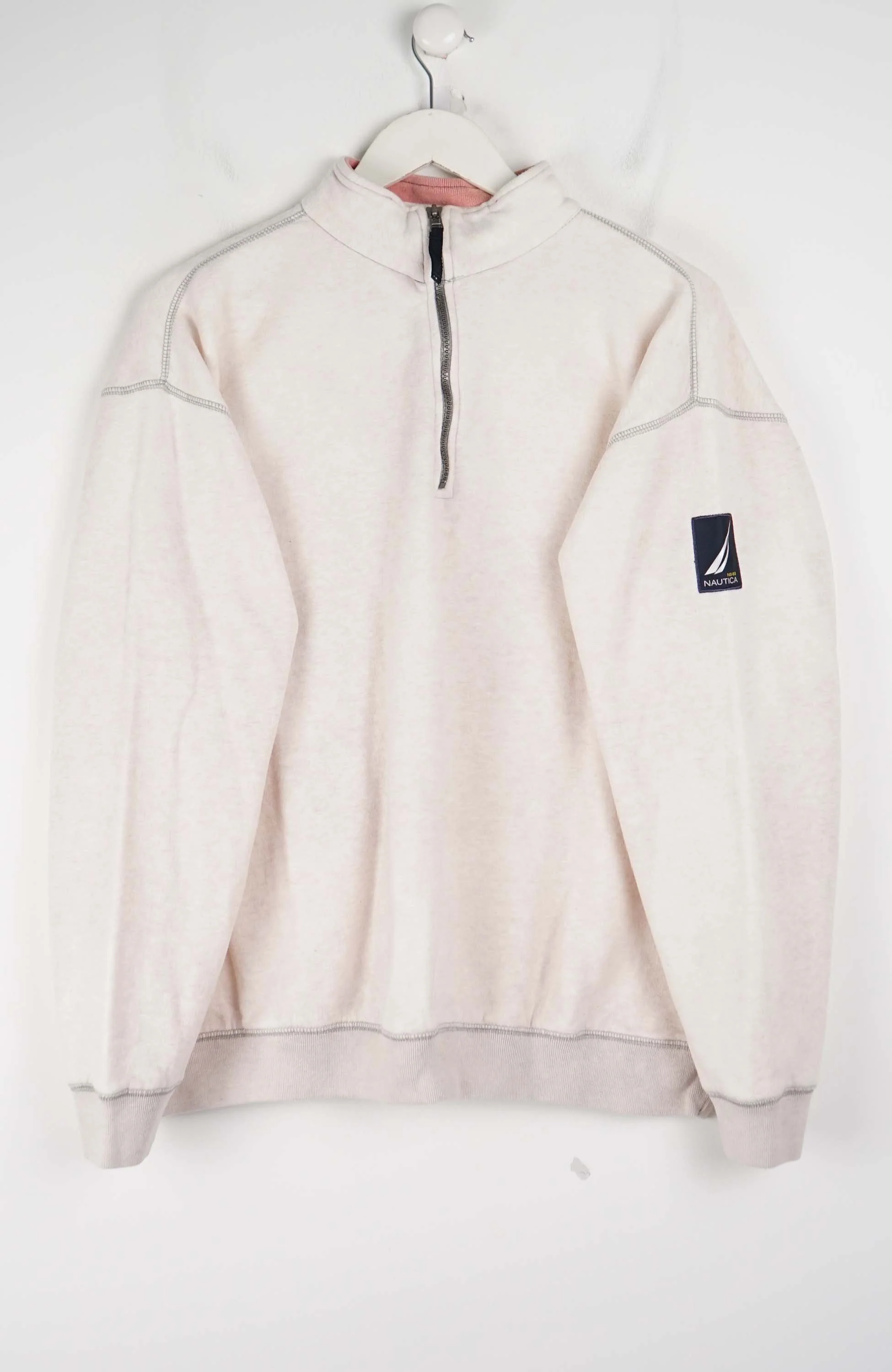 VINTAGE NAUTICA 1/4 ZIP SWEATER (M)