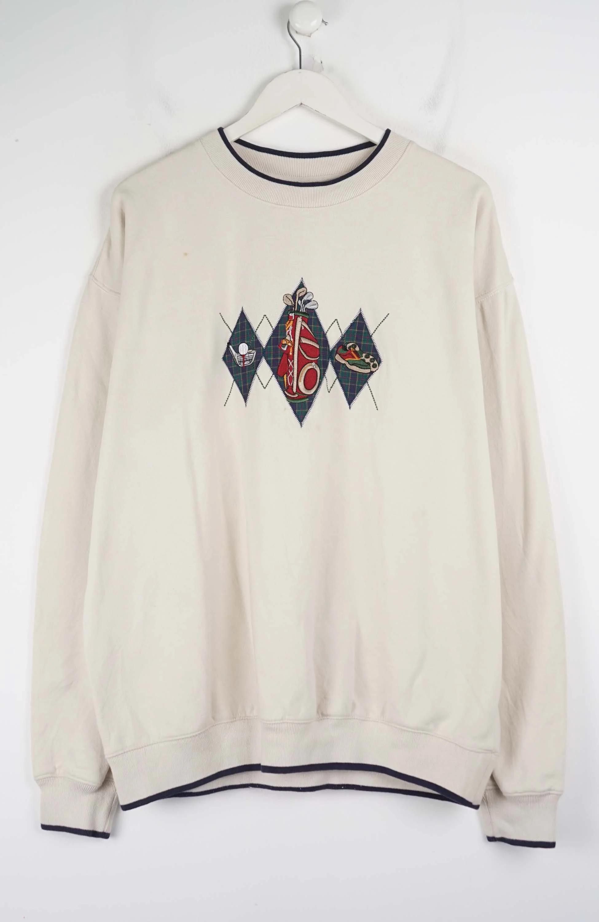 VINTAGE GOLF SWEATER (XL)