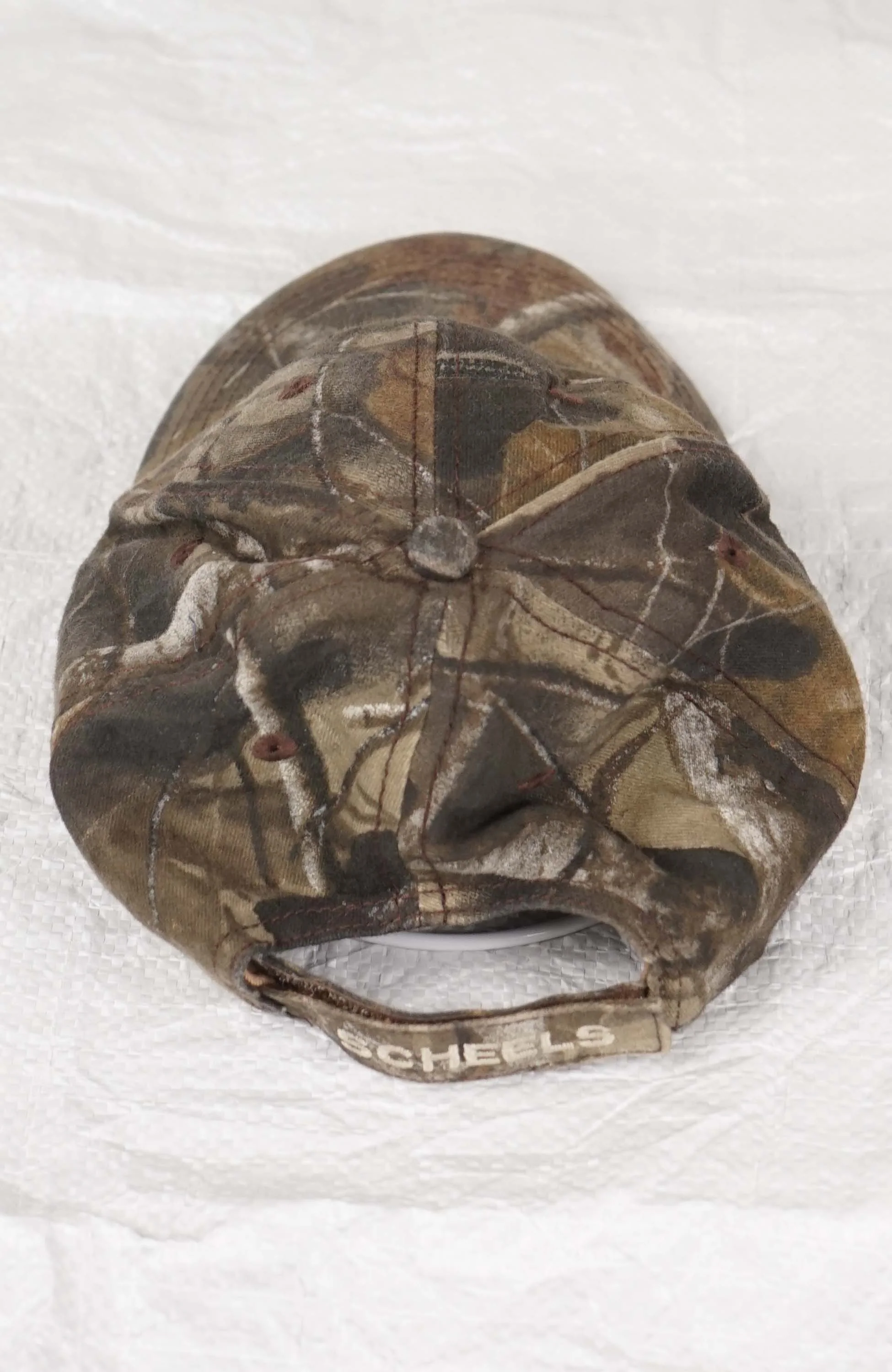 VINTAGE SCHEELS GEAR. PASSION.SPORTS. REAL TREE HAT - Image 2