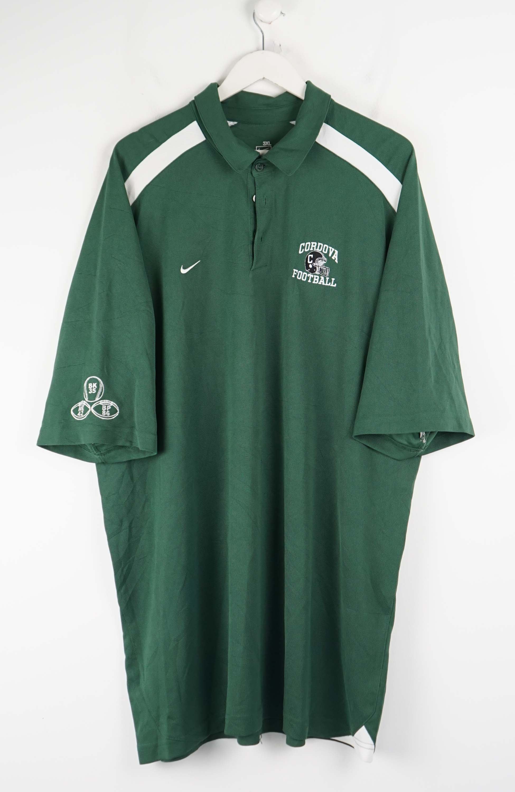 VINTAGE NIKE CORDOVA FOOTBALL JERSEY POLO SHIRT (XXL)