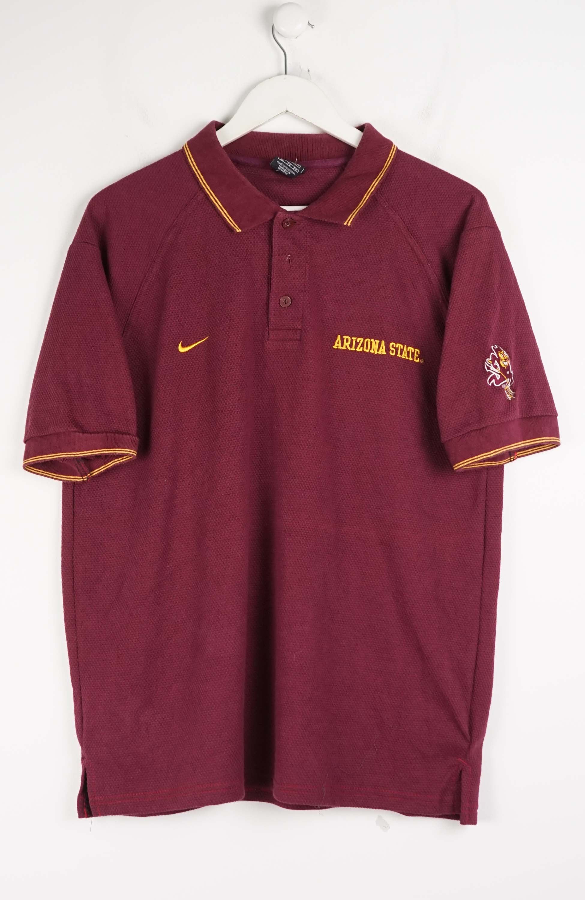 VINTAGE NIKE ARIZONA STATE POLO SHIRT (L)