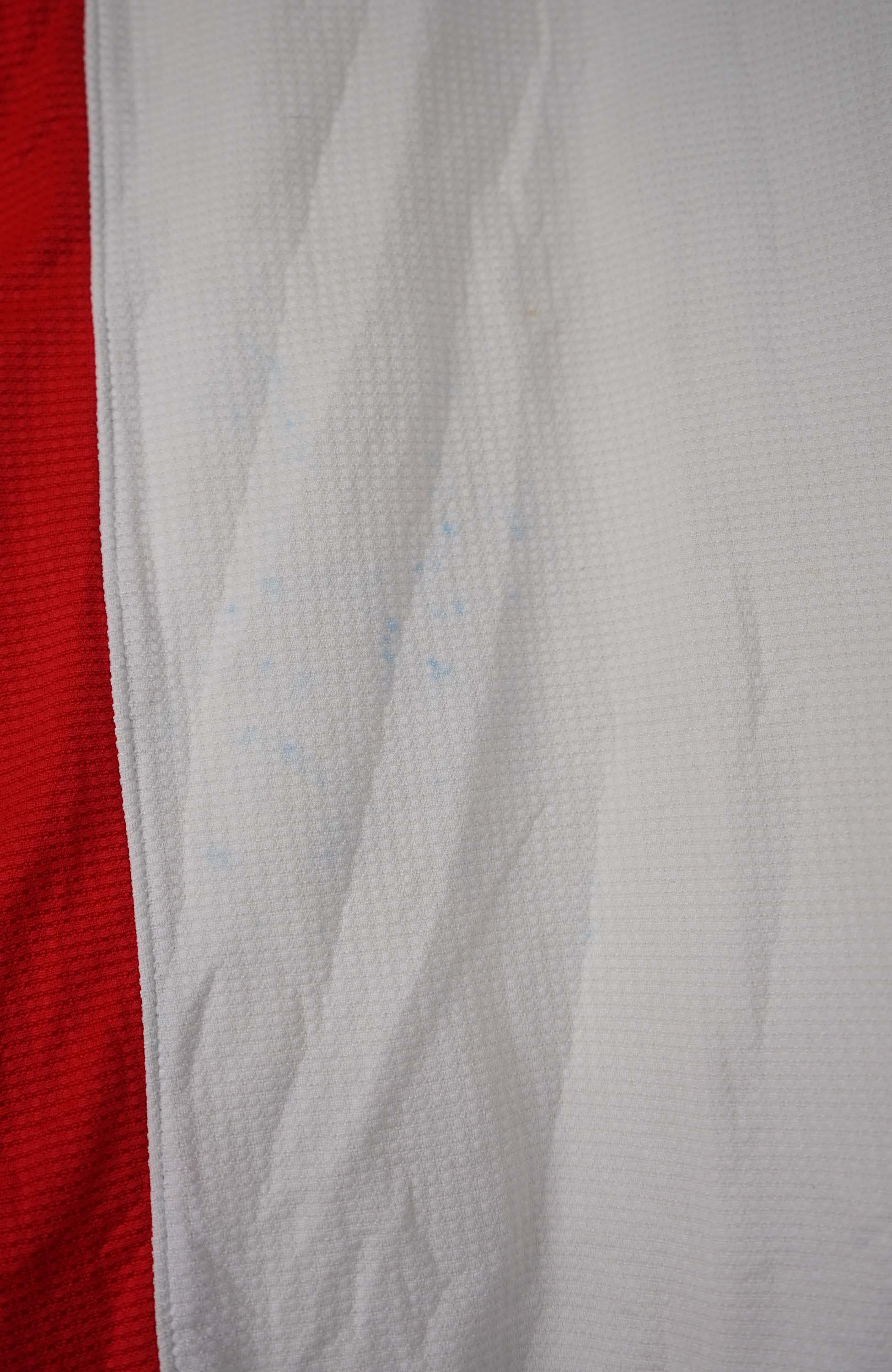 VINTAGE NIKE SOUTH GATE BASKETBALL JERSEY POLO SHIRT (XL) - Image 4