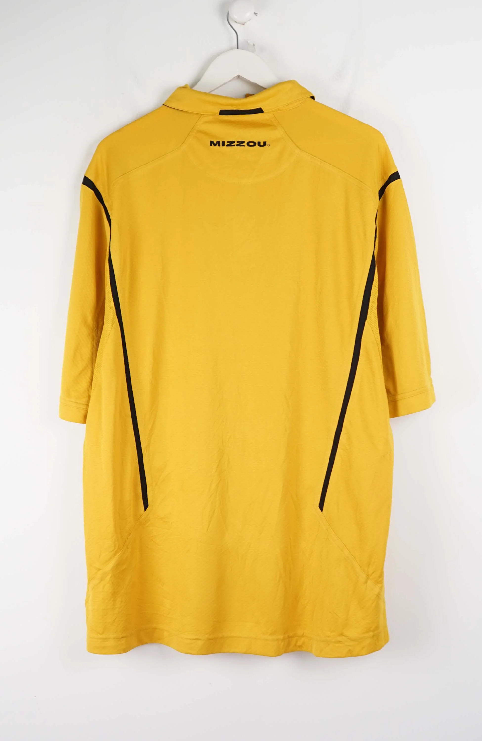 VINTAGE NIKE MIZZOU JERSEY POLO SHIRT (XL) - Image 2