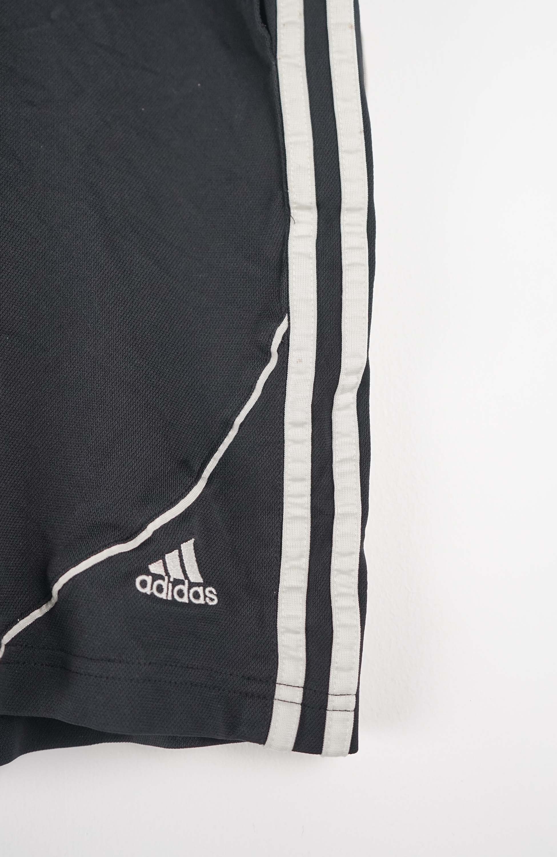 VINTAGE ADIDAS JERSEY SHORTS W33 - Image 2