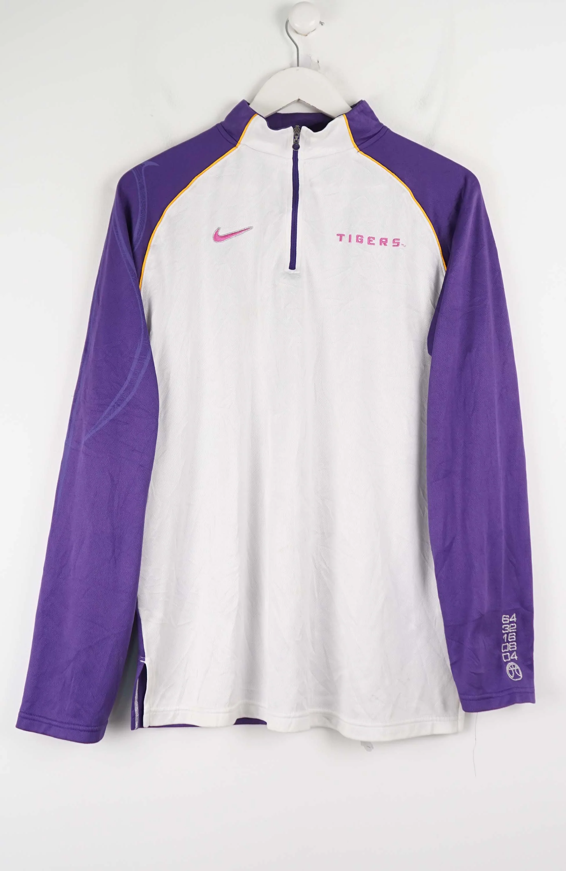 VINTAGE NIKE TIGERS JERSEY POLO SHIRT (L)