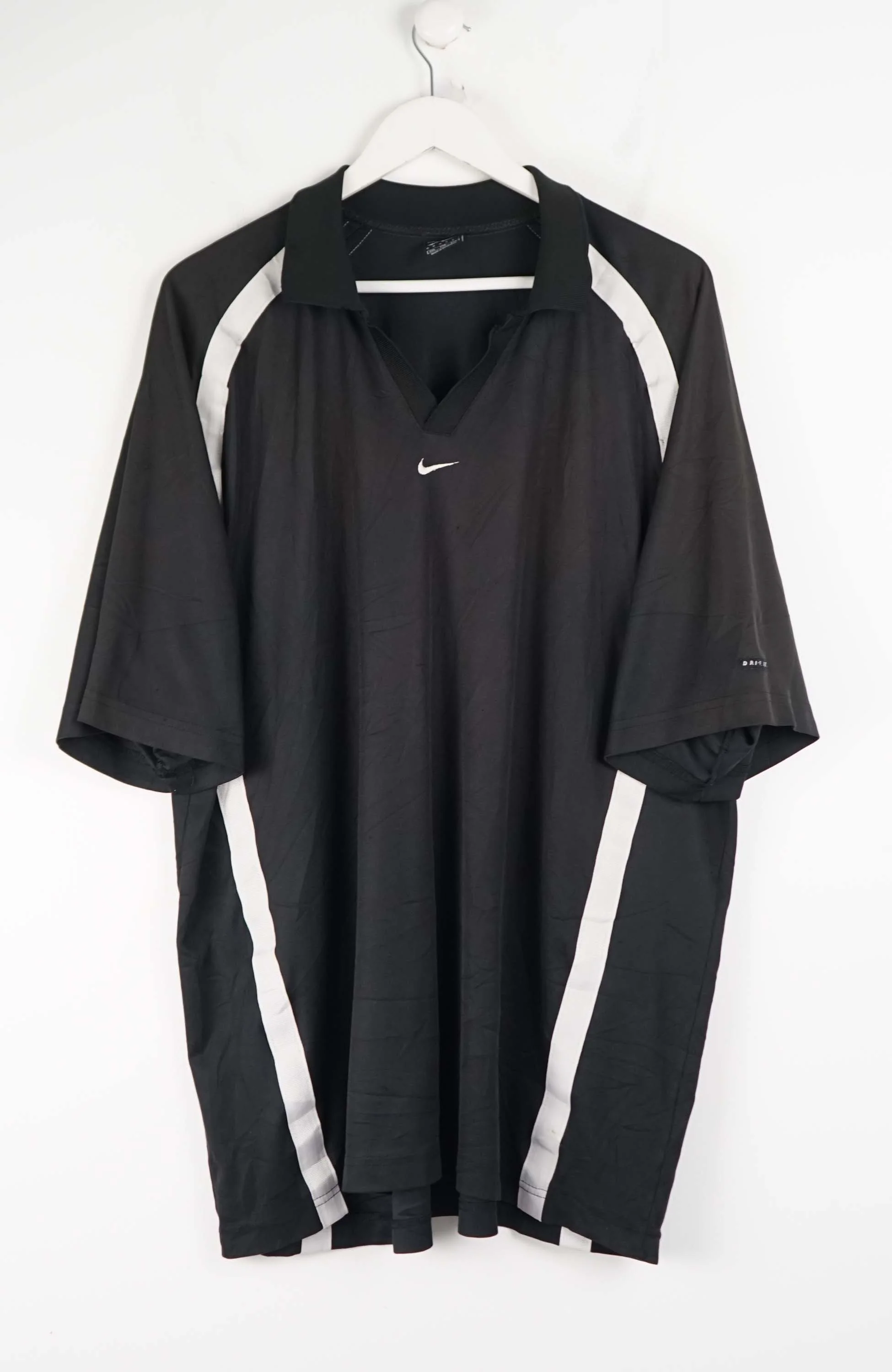 VINTAGE NIKE JERSEY POLO SHIRT (XXL)