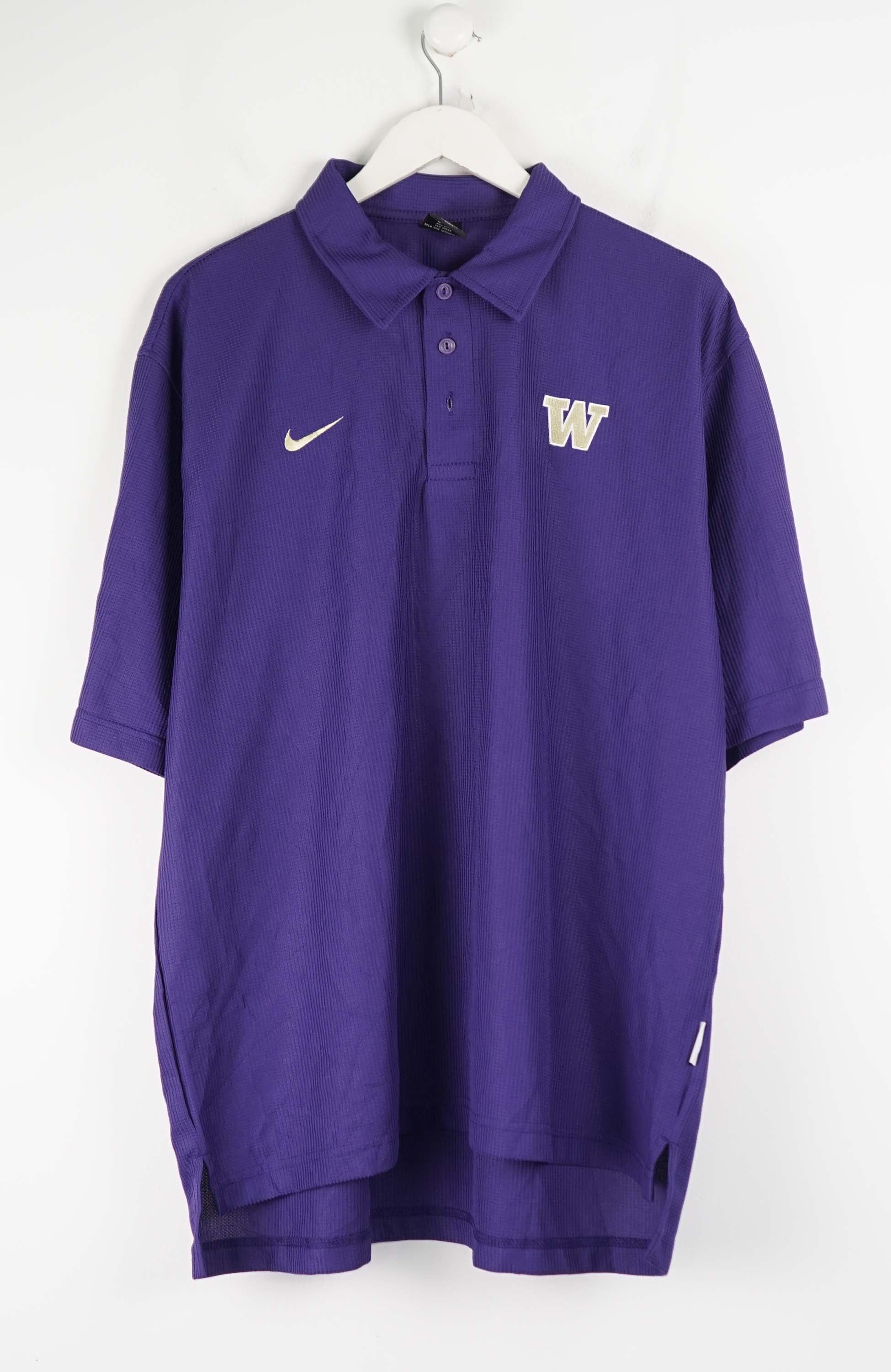 VINTAGE NIKE WASHINGTON STATE POLO SHIRT (XL)