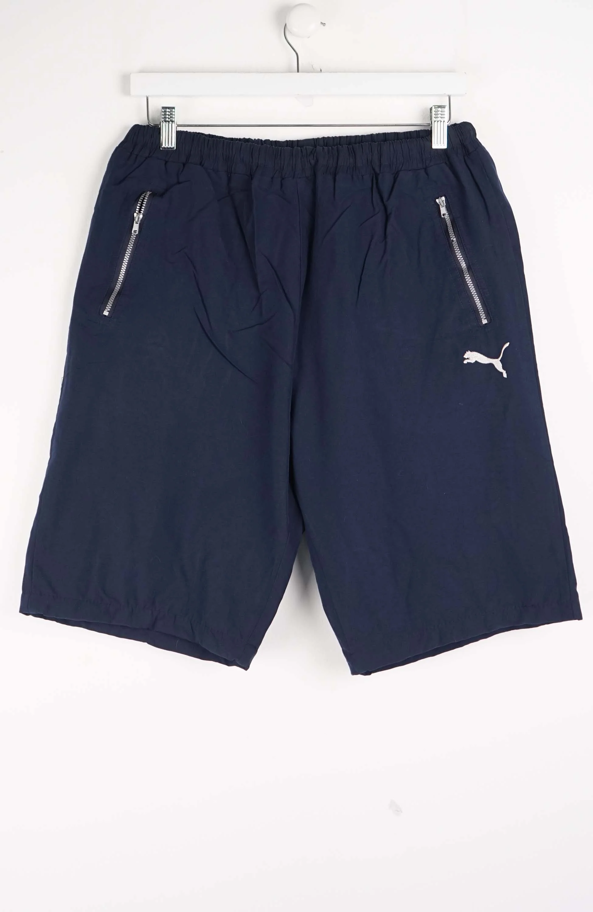 VINTAGE PUMA TRACK PANT SHORTS (XXS)