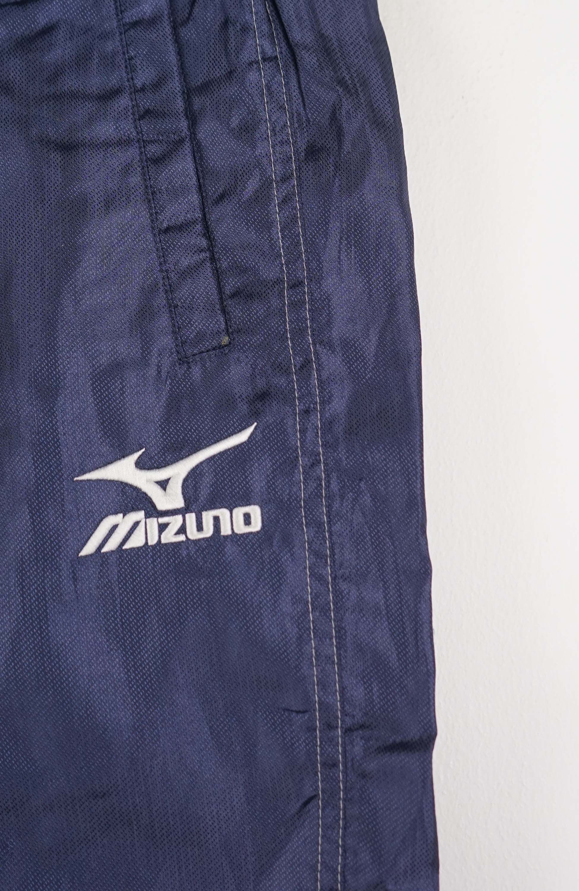 VINTAGE MIZUNO TRACK PANT SHORTS (XS) - Image 2