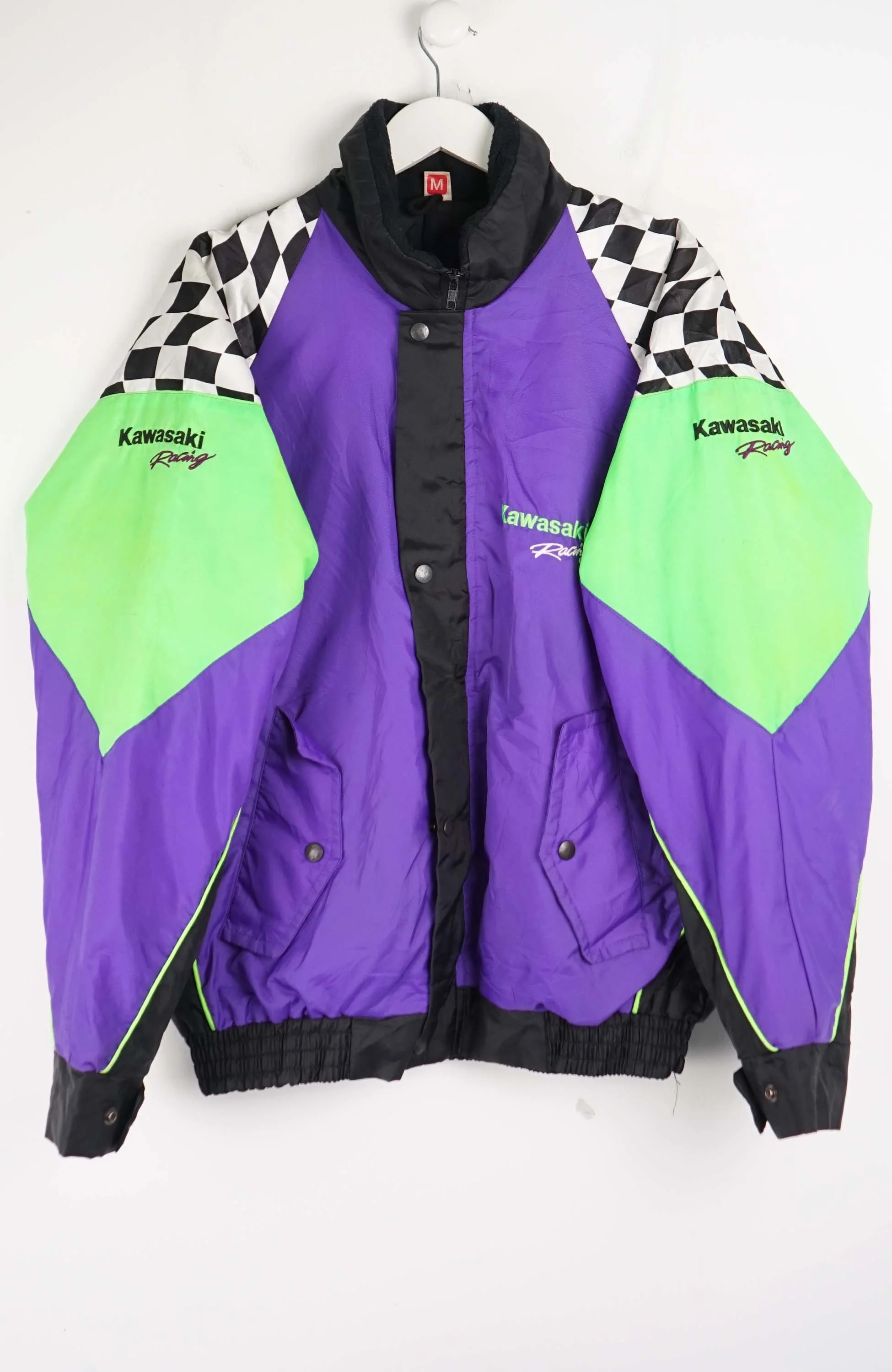 VINTAGE KAWASAKI RACING JACKET (M)