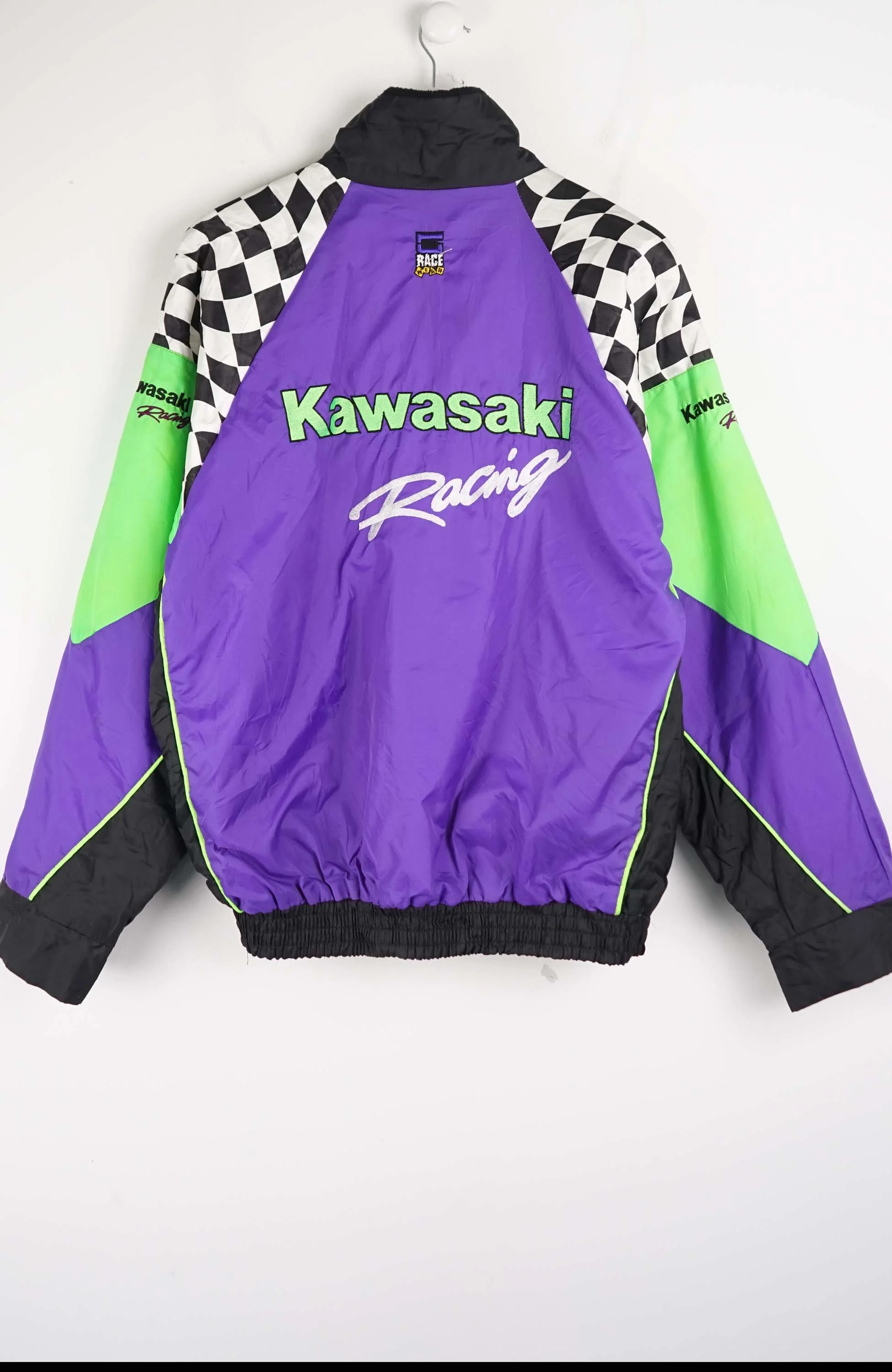 VINTAGE KAWASAKI RACING JACKET (M) - Image 2
