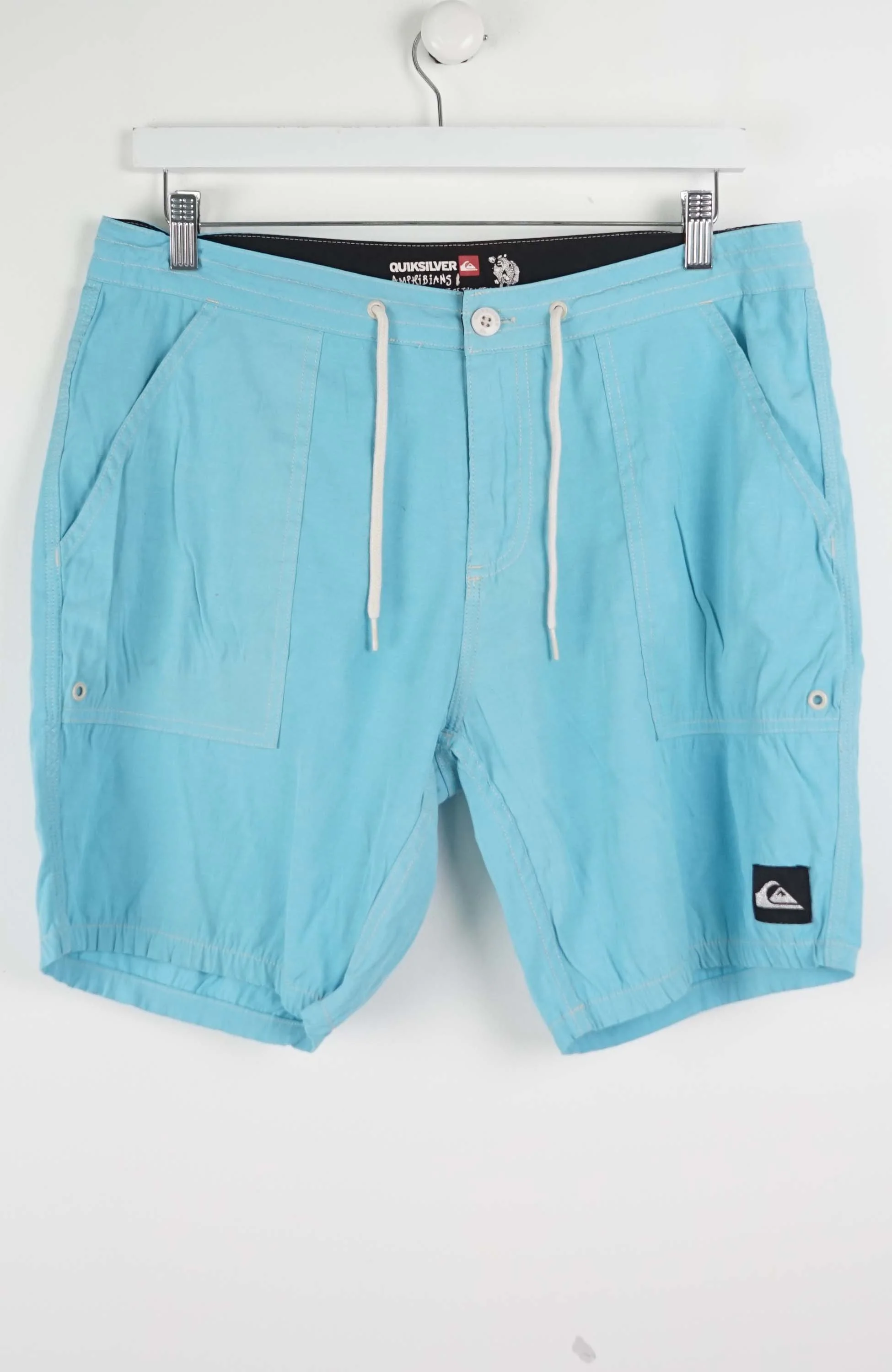 VINTAGE QUIKSILVER SURF SHORTS W34