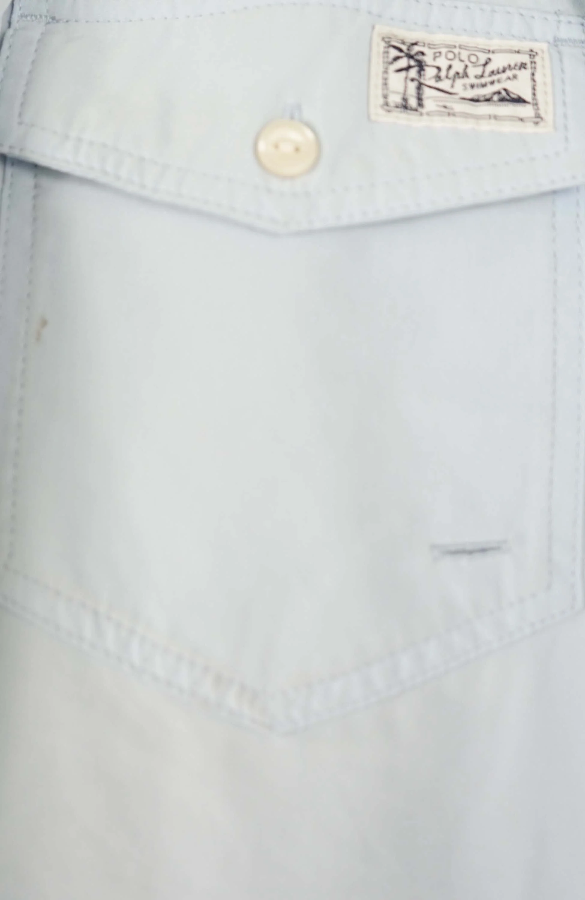 VINTAGE POLO RALPH LAUREN SHORTS W29 - Image 5